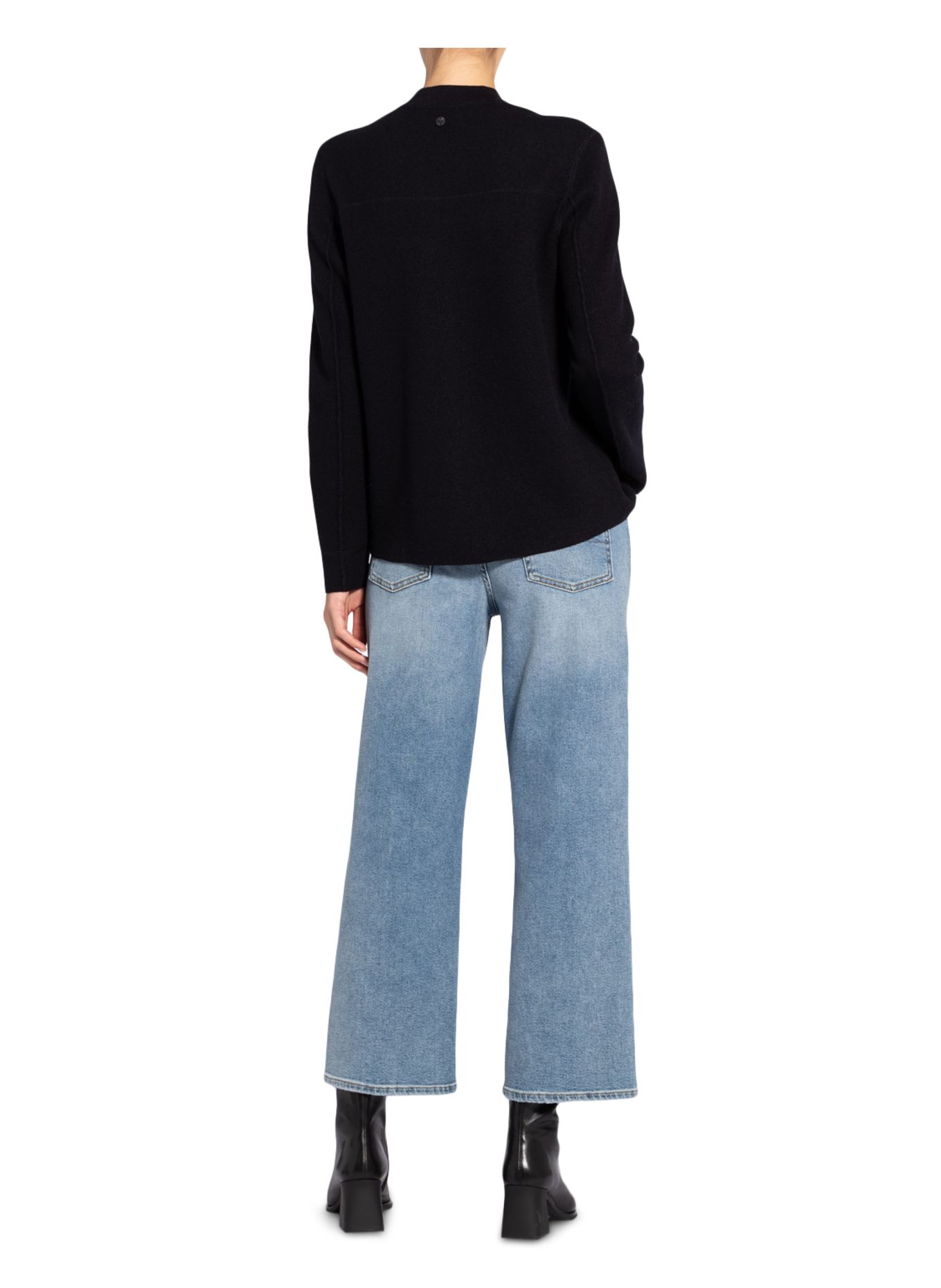 MAERZ MUENCHEN Strickjacke: DUNKELBLAU