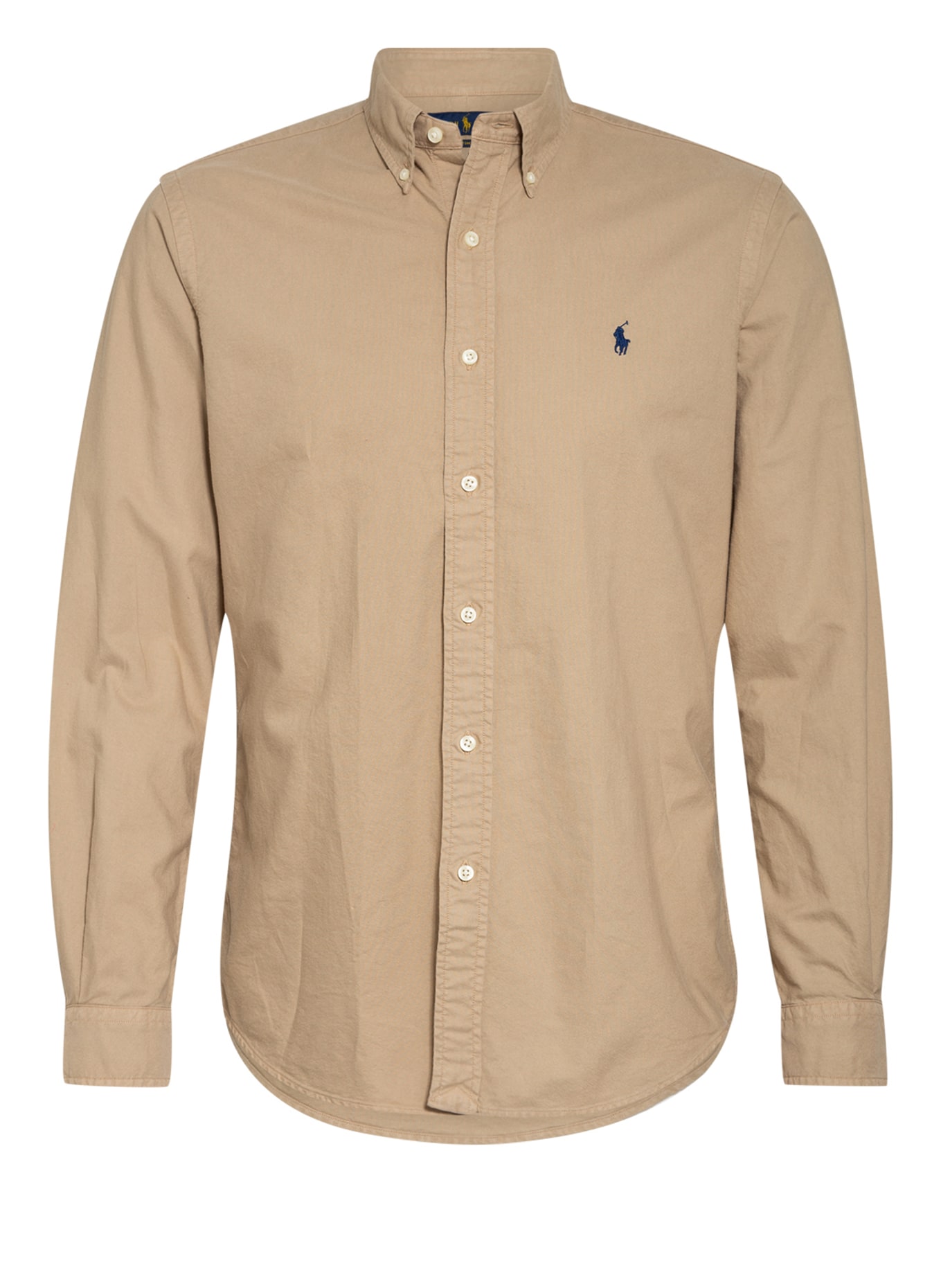 POLO RALPH LAUREN Oxford shirt custom fit: BEIGE