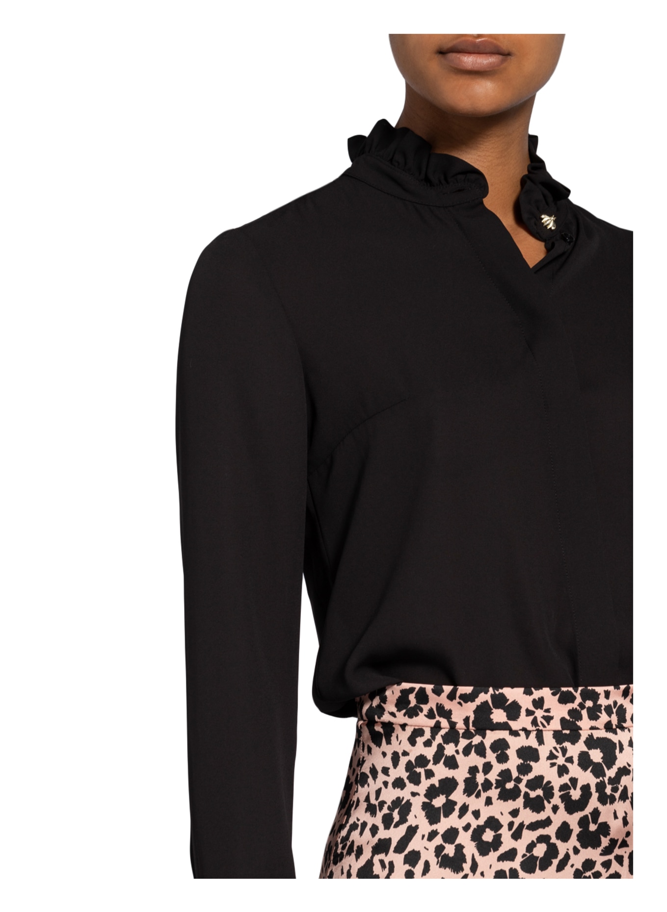 CLAUDIE PIERLOT Bluse, Farbe: SCHWARZ (Bild 4)
