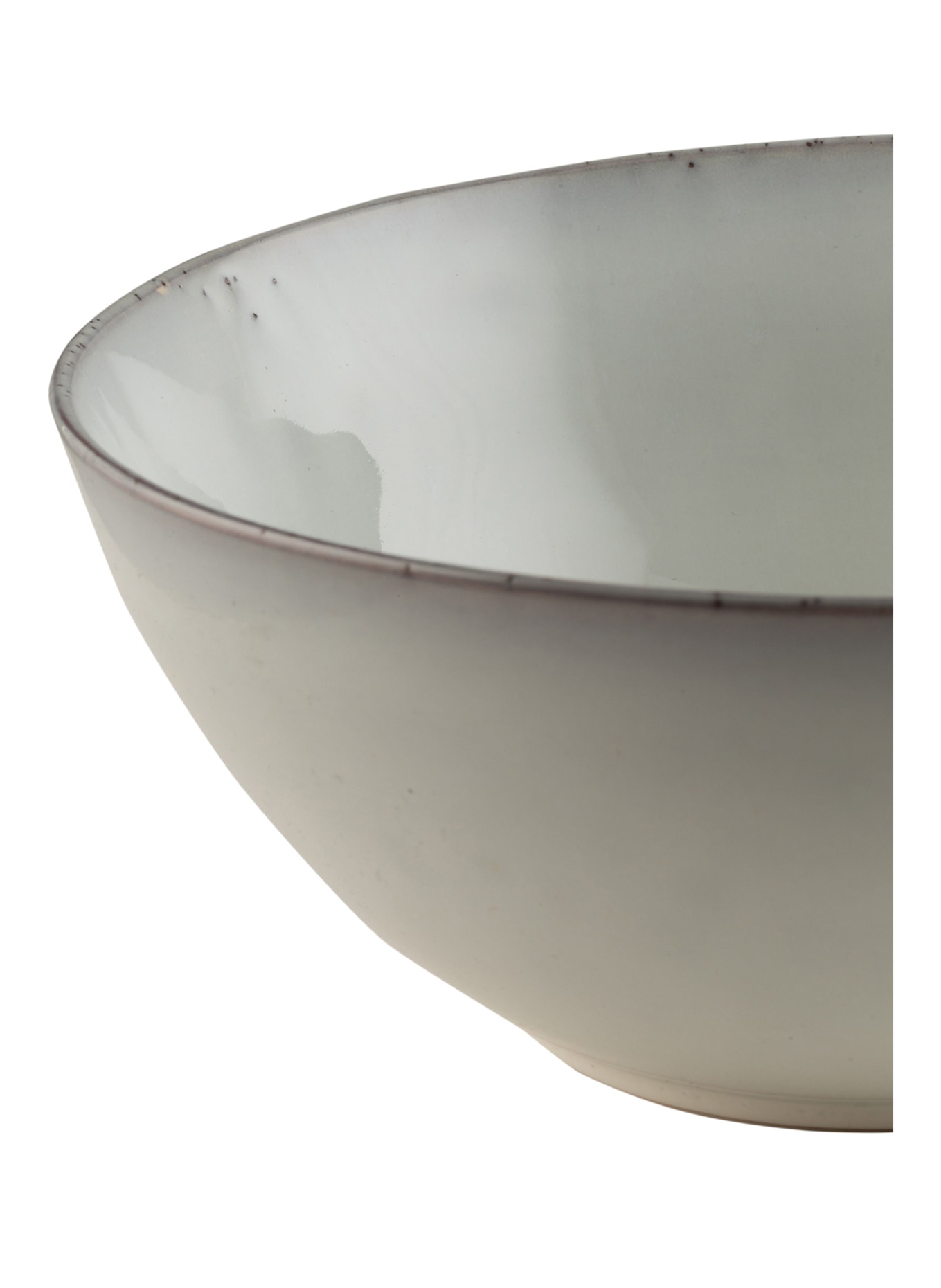 BROSTE COPENHAGEN Bowl NORDIC SAND, Color: WHITE/ LIGHT BROWN (Image 2)