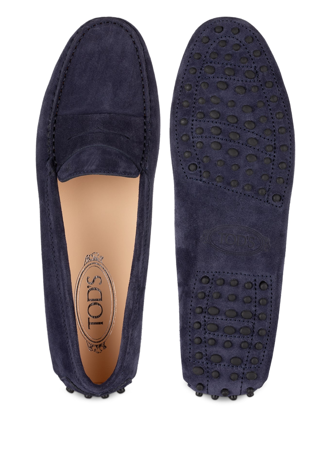 TOD'S Moccasins GOMMINO, Color: DARK BLUE (Image 5)