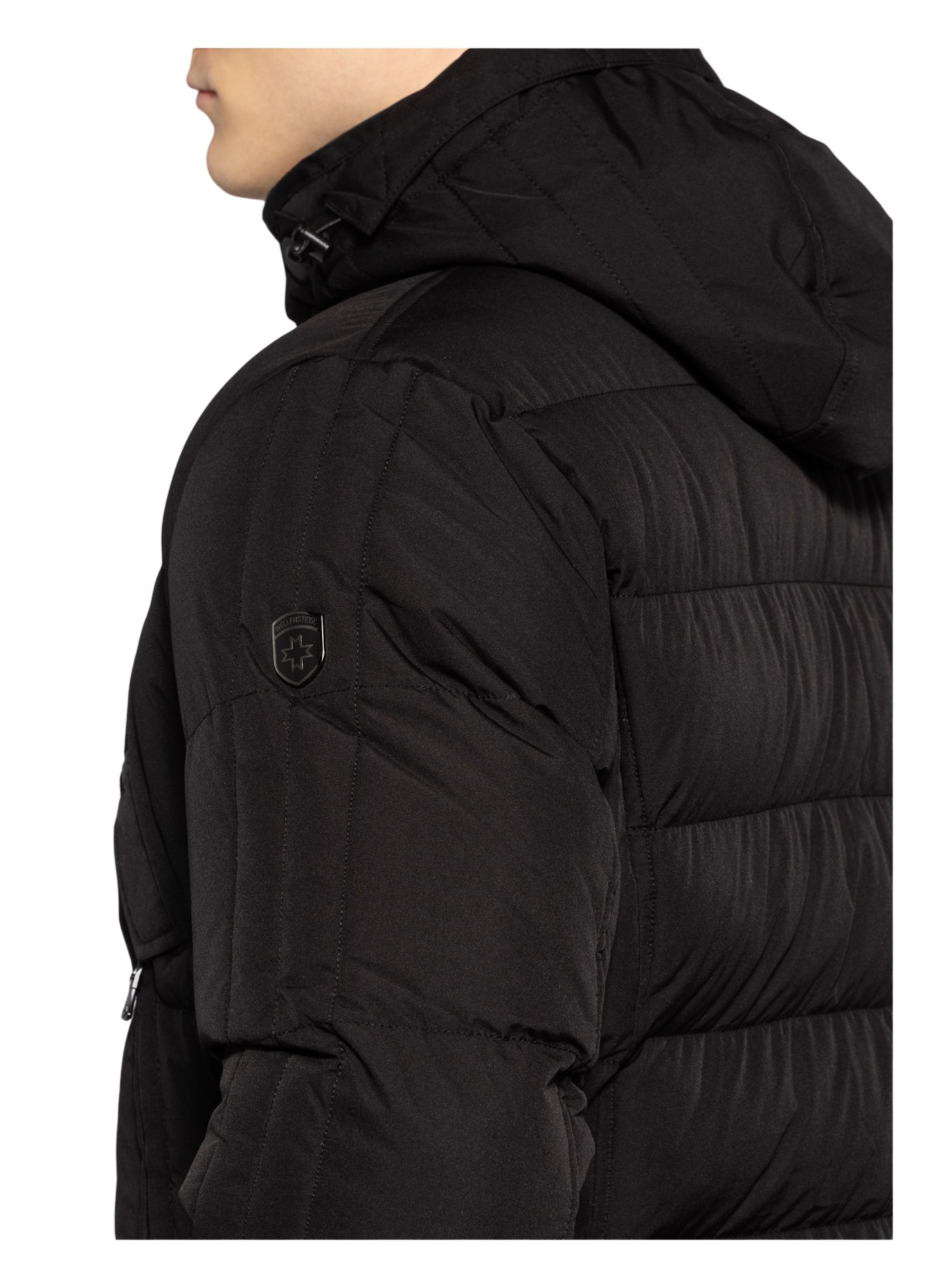 WELLENSTEYN Parka CENTURION with detachable hood and faux fur trim, Color: BLACK (Image 8)