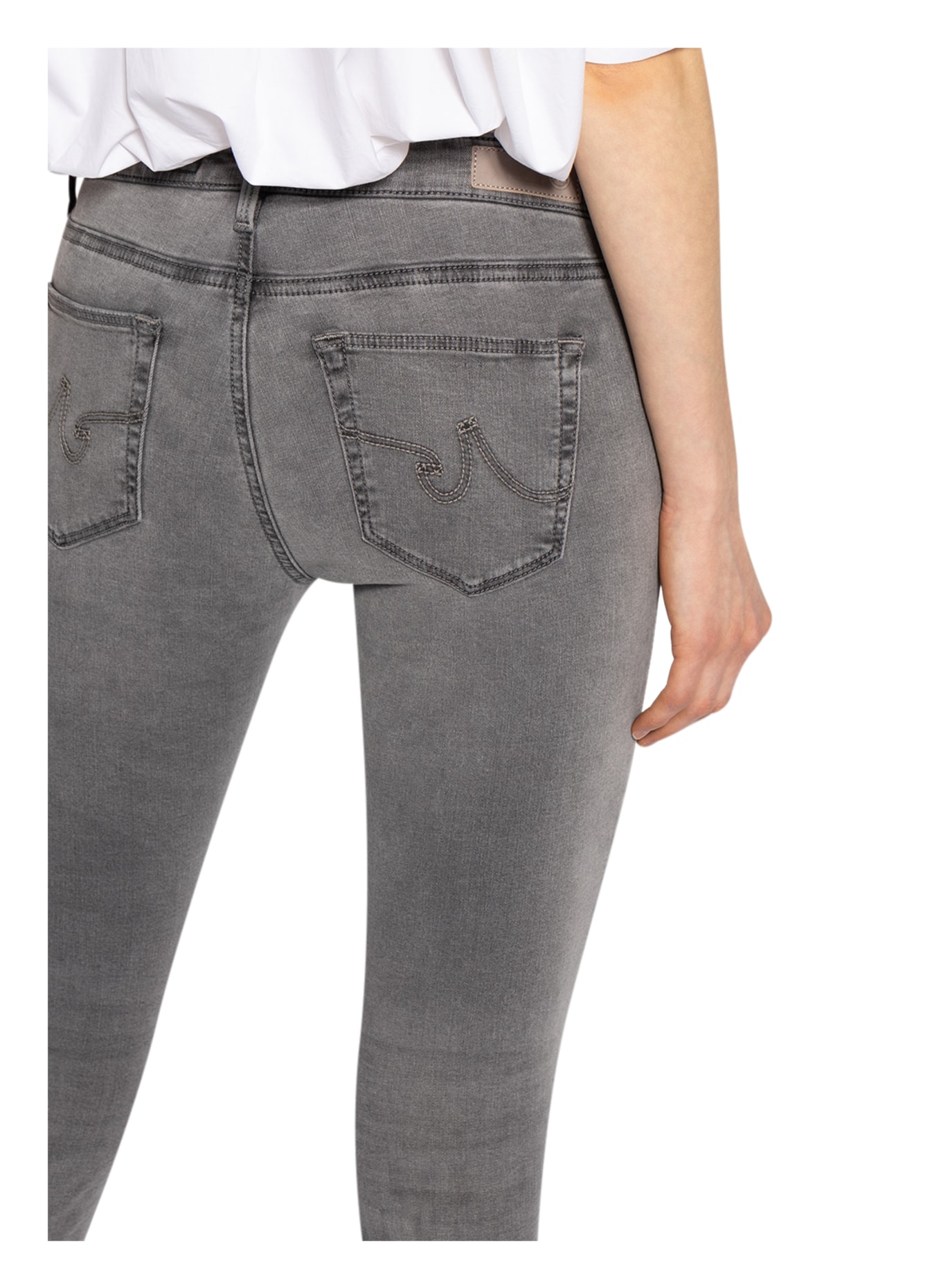 AG Jeans Jeansy skinny 7/8 LEGGING ANKLE, Kolor: GYLT GREY (Obrazek 5)