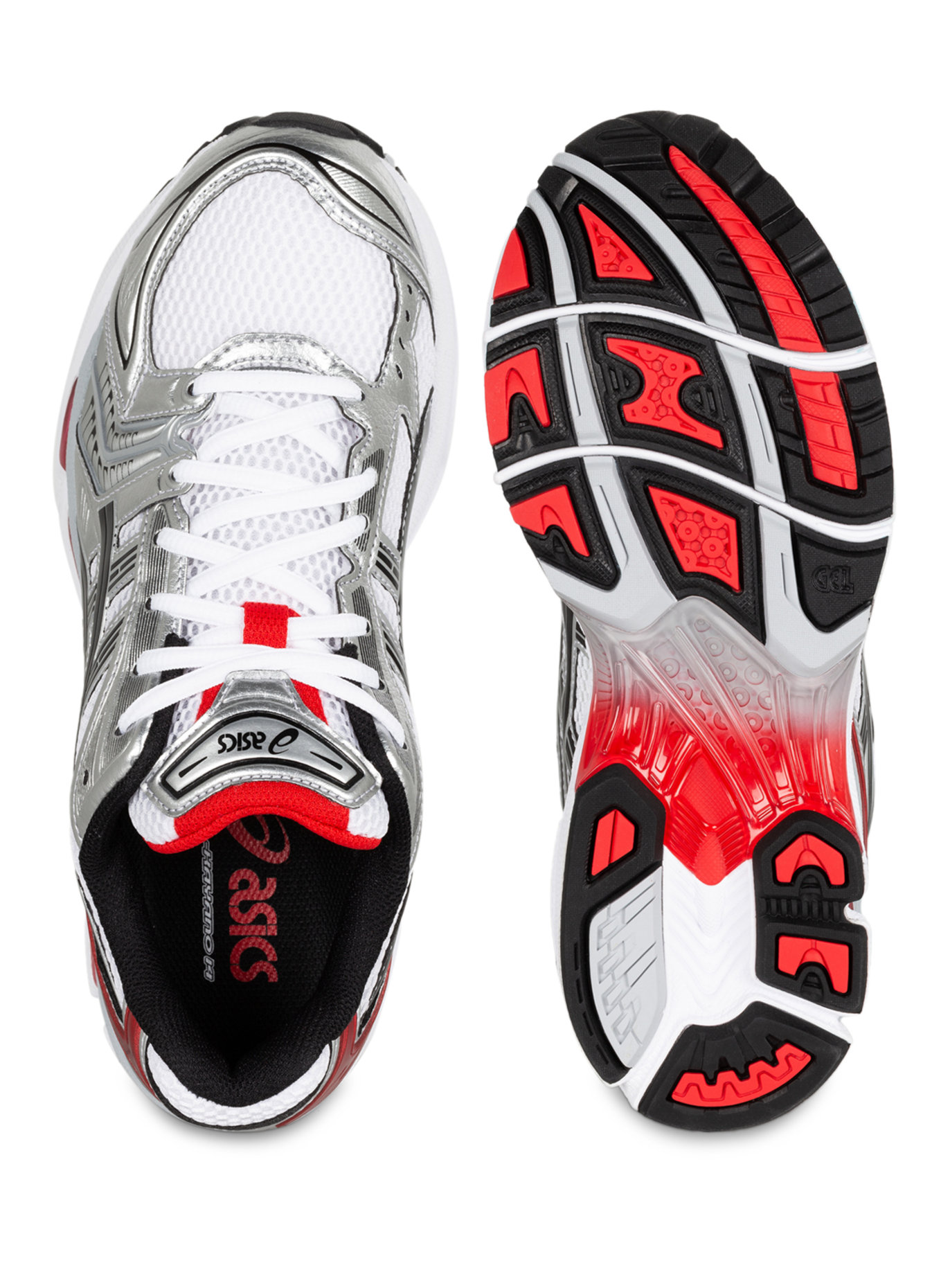 ASICS Sneaker GEL-KAYANO™ 14, Farbe: WEISS/ HELLGRAU/ SILBER (Bild 5)