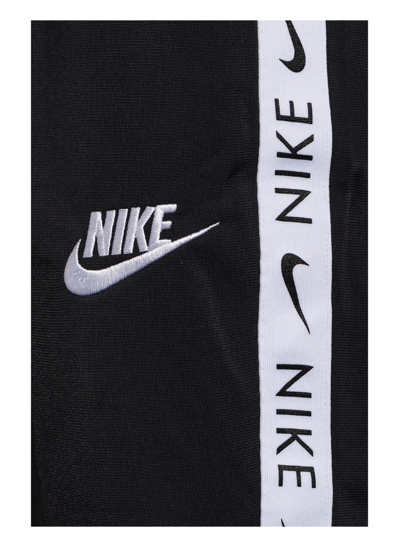 Nike Trainingsanzug mit Galonstreifen, Farbe: SCHWARZ/ WEISS (Bild 4)