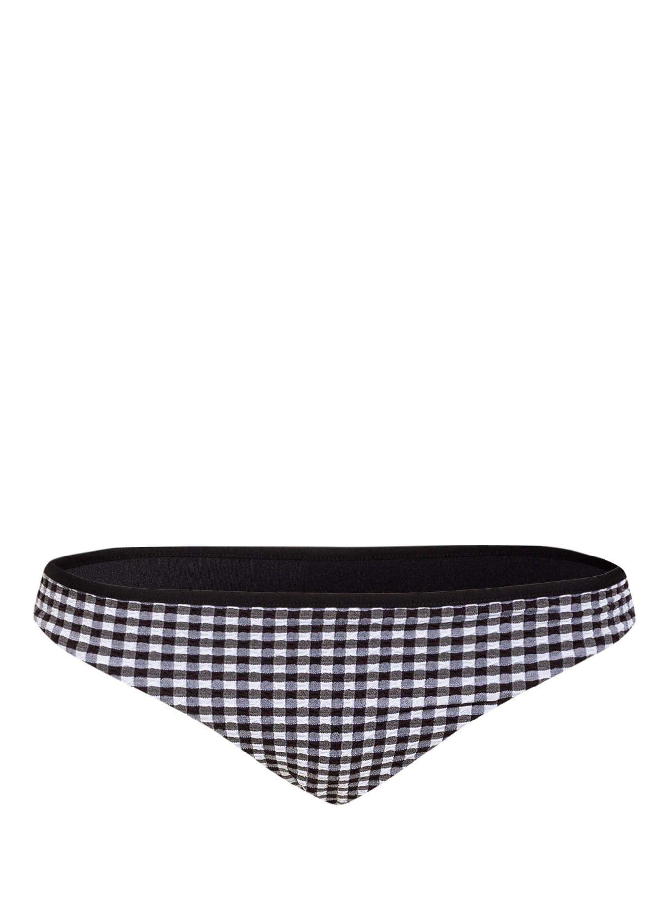 SEAFOLLY Bikini bottoms CHECK IN, Color: BLACK/ WHITE (Image 1)