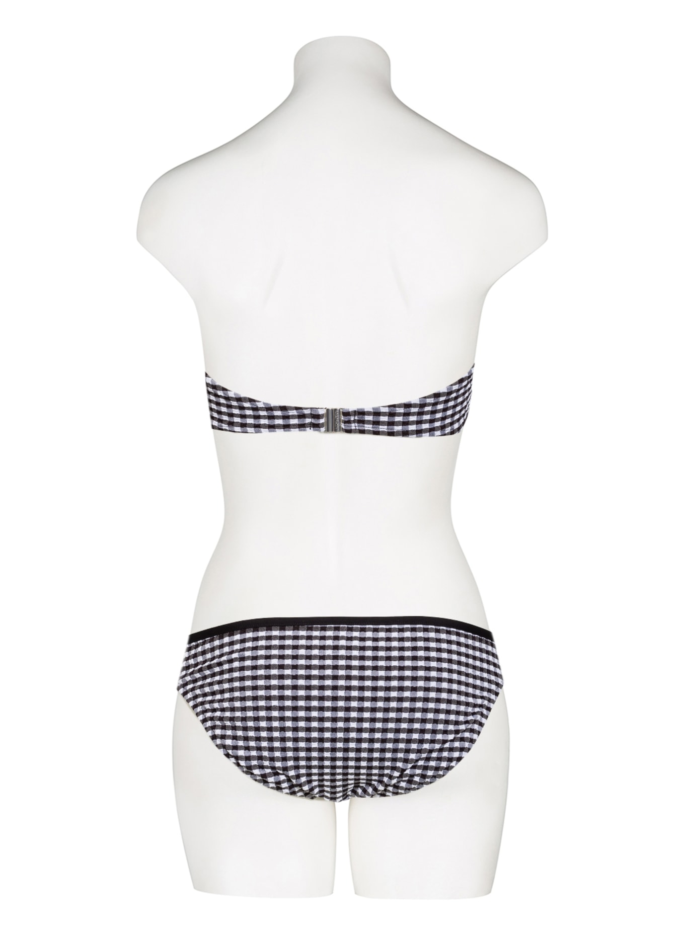 SEAFOLLY Bikini bottoms CHECK IN, Color: BLACK/ WHITE (Image 3)