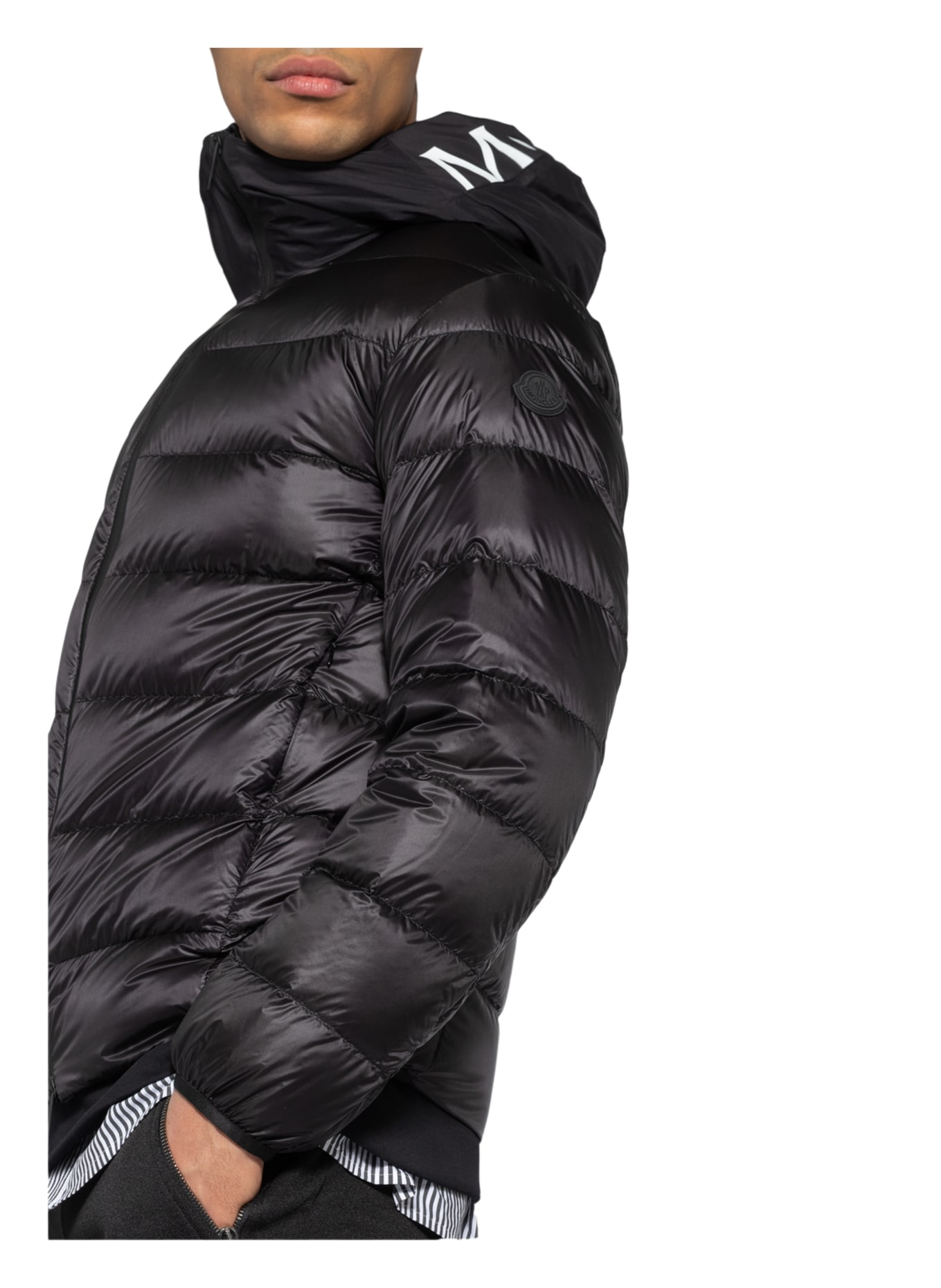 MONCLER Down jacket PROVINS, Color: BLACK (Image 5)