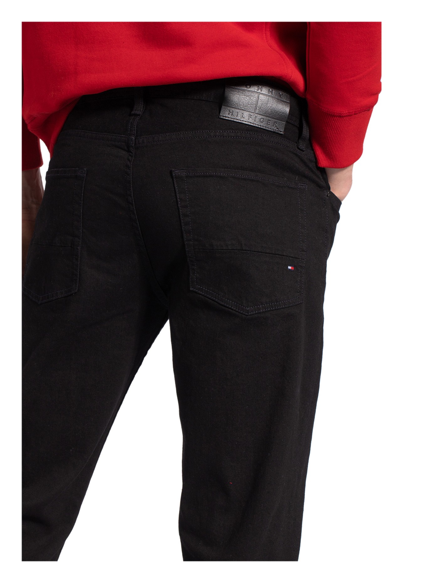 TOMMY HILFIGER Jeans Straight Fit, Farbe: 1B8 Detroit Black (Bild 7)