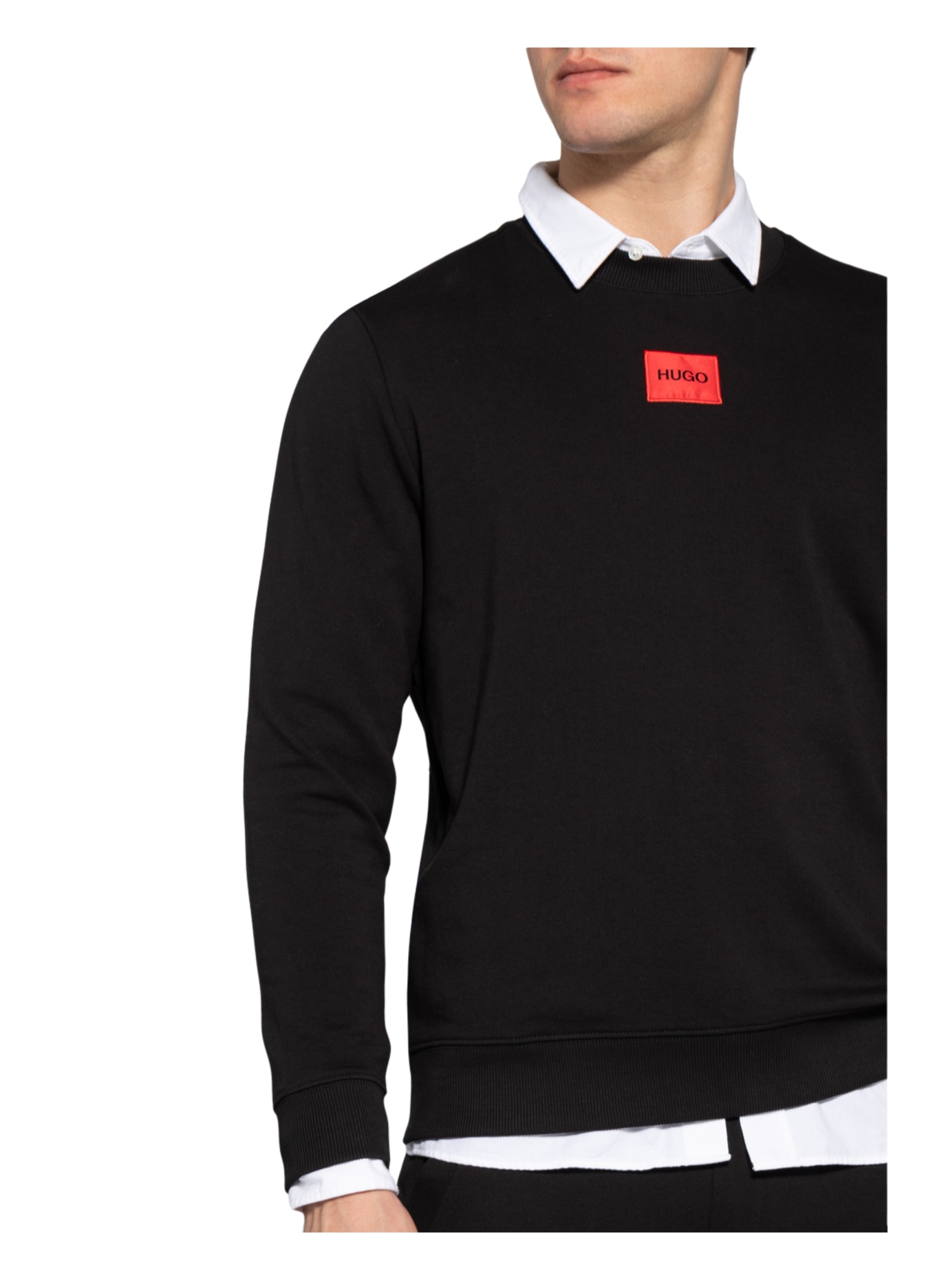 HUGO Sweatshirt DIRAGOL, Farbe: SCHWARZ (Bild 6)