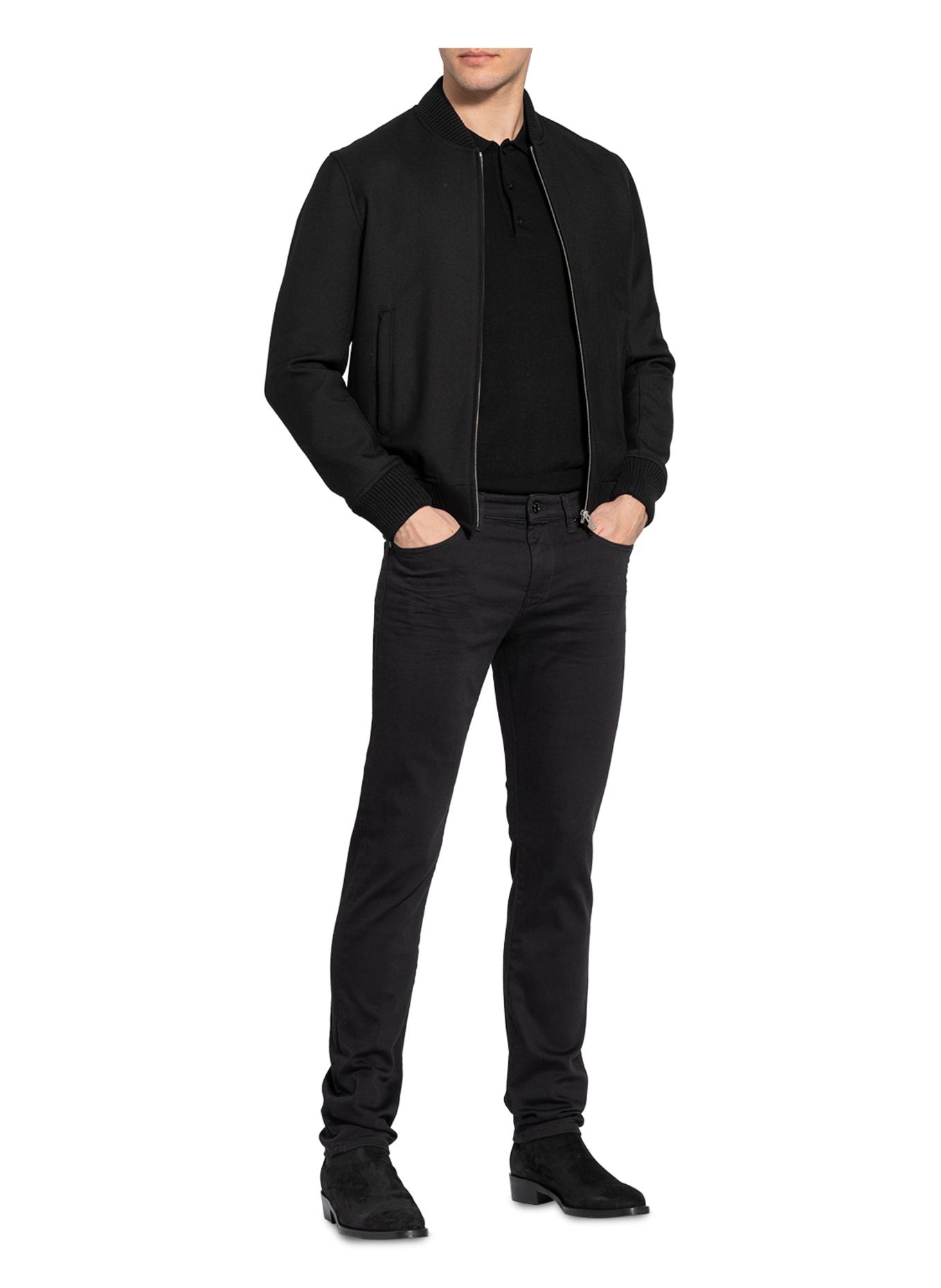 BOSS Jeans DELAWARE Slim Fit: 001 BLACK