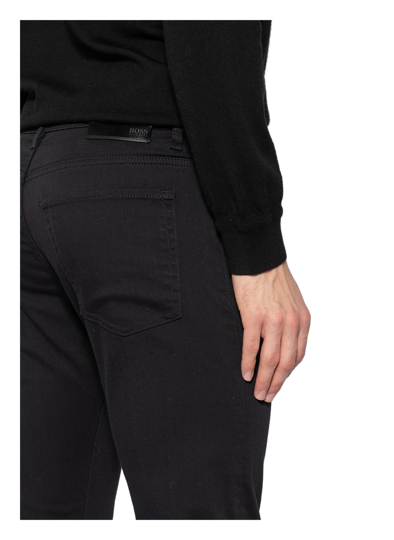 BOSS Jeans DELAWARE Slim Fit: 001 BLACK