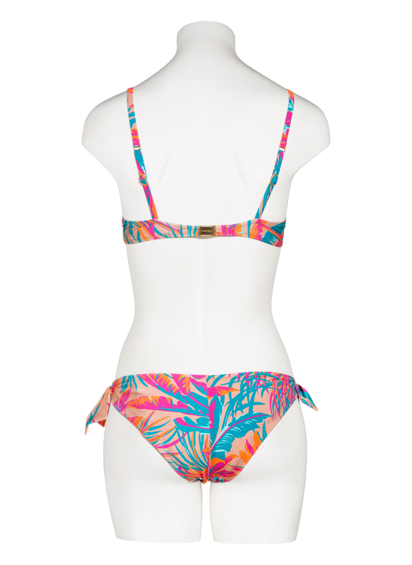 ANDRES SARDA Underwired bikini top LAMARR , Color: PINK/ TURQUOISE/ ORANGE (Image 3)
