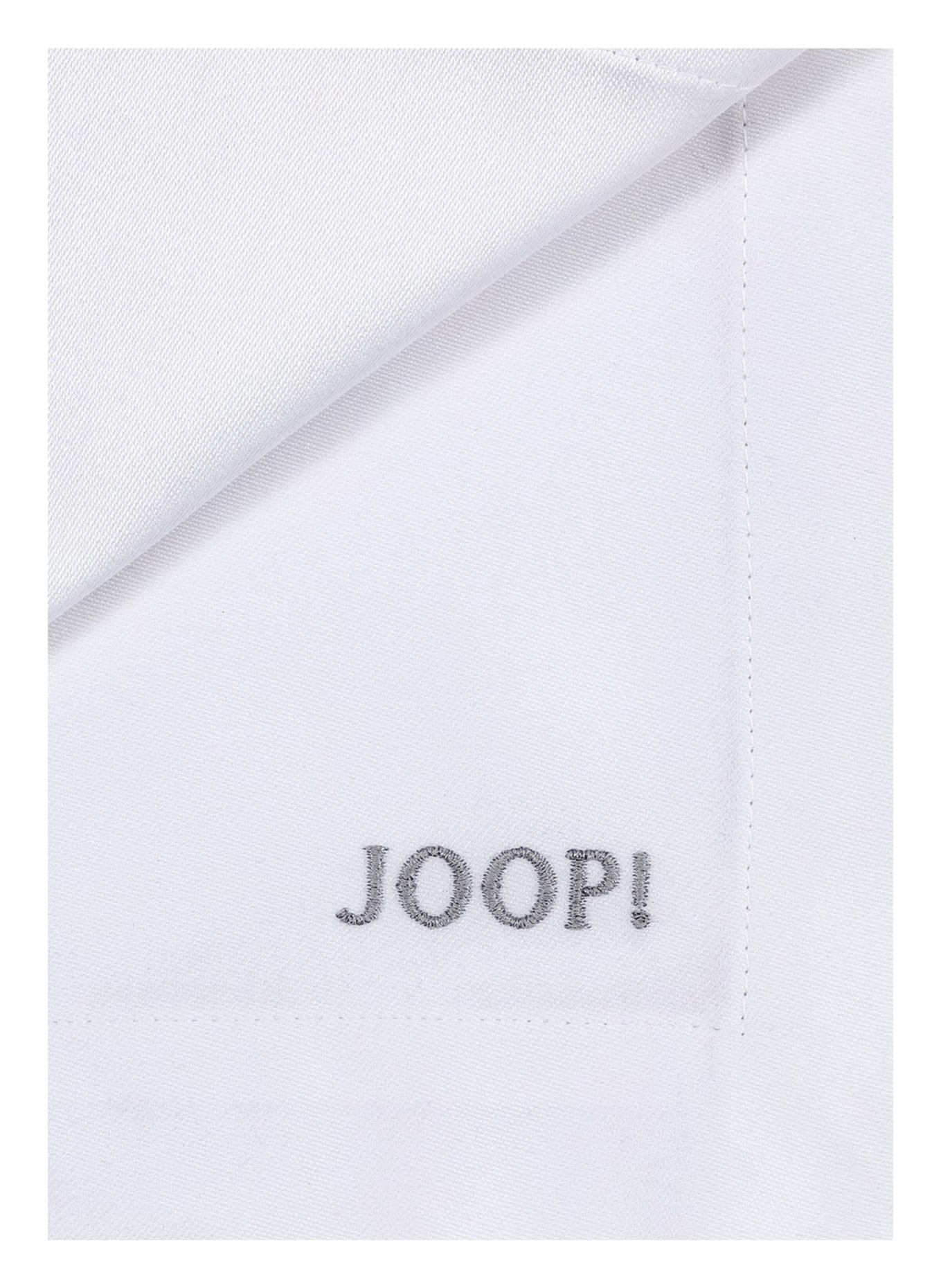 JOOP! 2er-Set Servietten STITCH , Farbe: WEISS/ HELLGRAU (Bild 4)