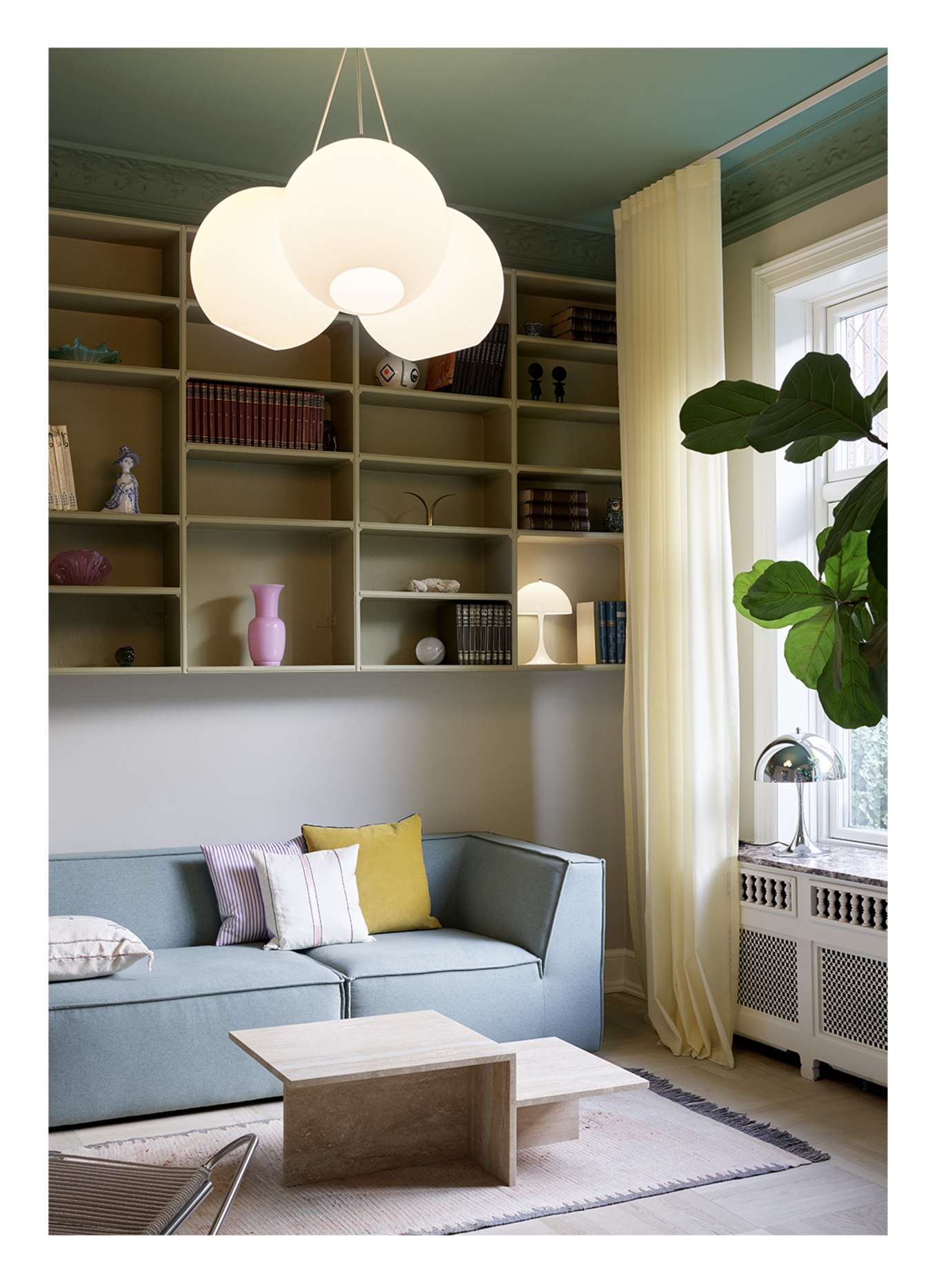 louis poulsen Tischleuchte PANTHELLA MINI: SILBER