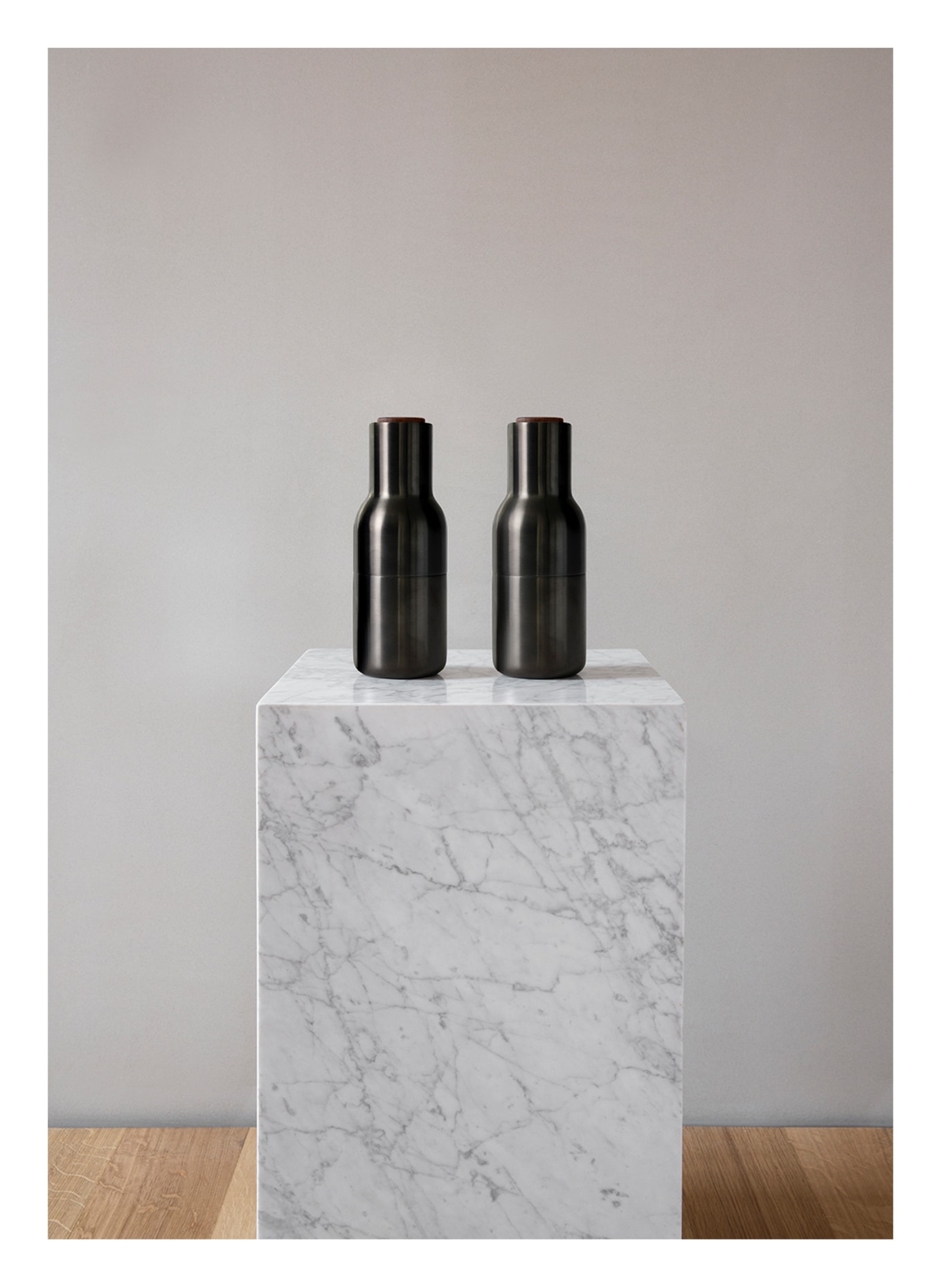 Audo COPENHAGEN Salt and pepper grinder BOTTLE , Color: BLACK (Image 4)