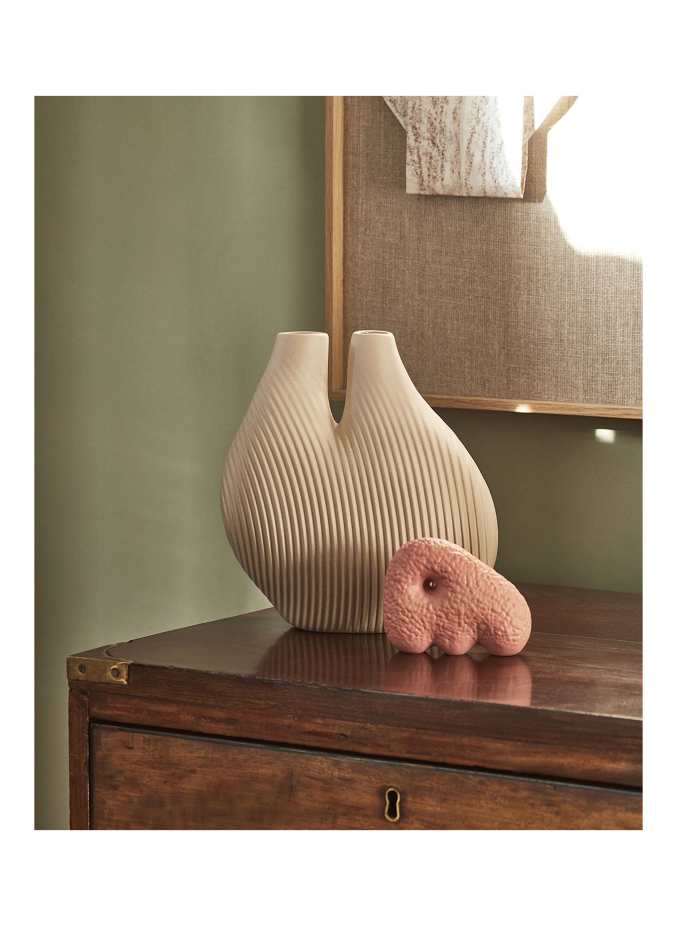 HAY Vase CHAMBER, Color: BEIGE (Image 2)