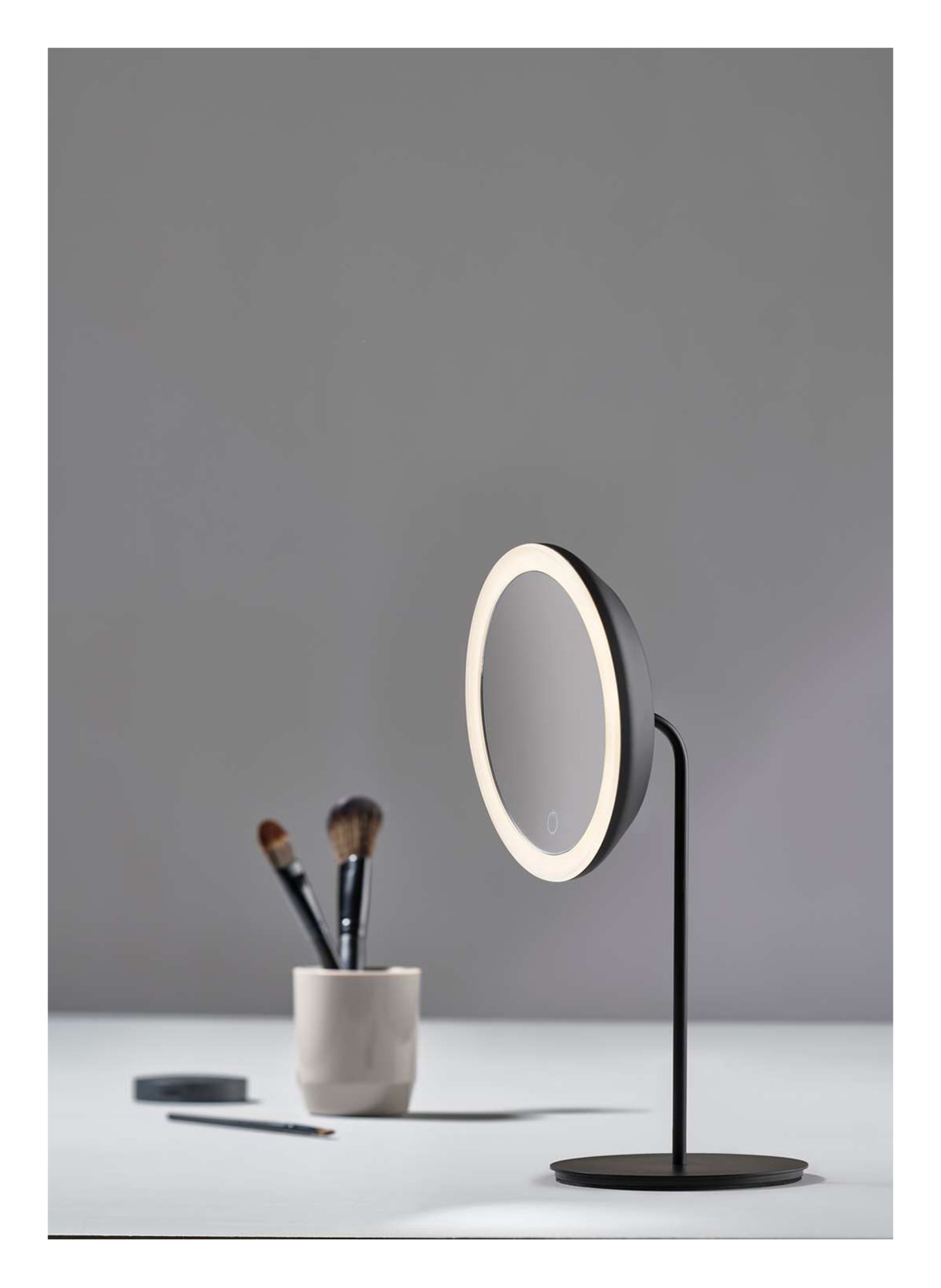 ZONE DENMARK Staande spiegel: ZWART