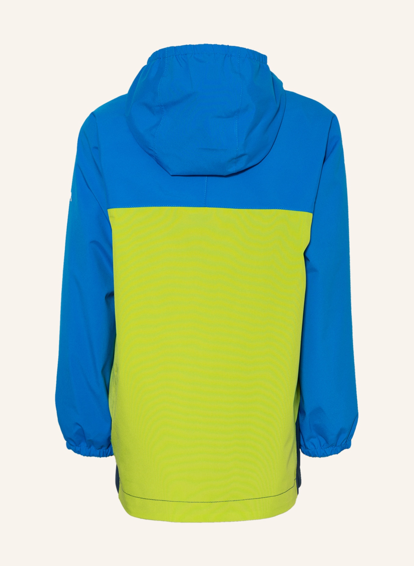 VAUDE 3-in-1 jacket ESCAPE, Color: LIGHT GREEN/ BLUE (Image 2)