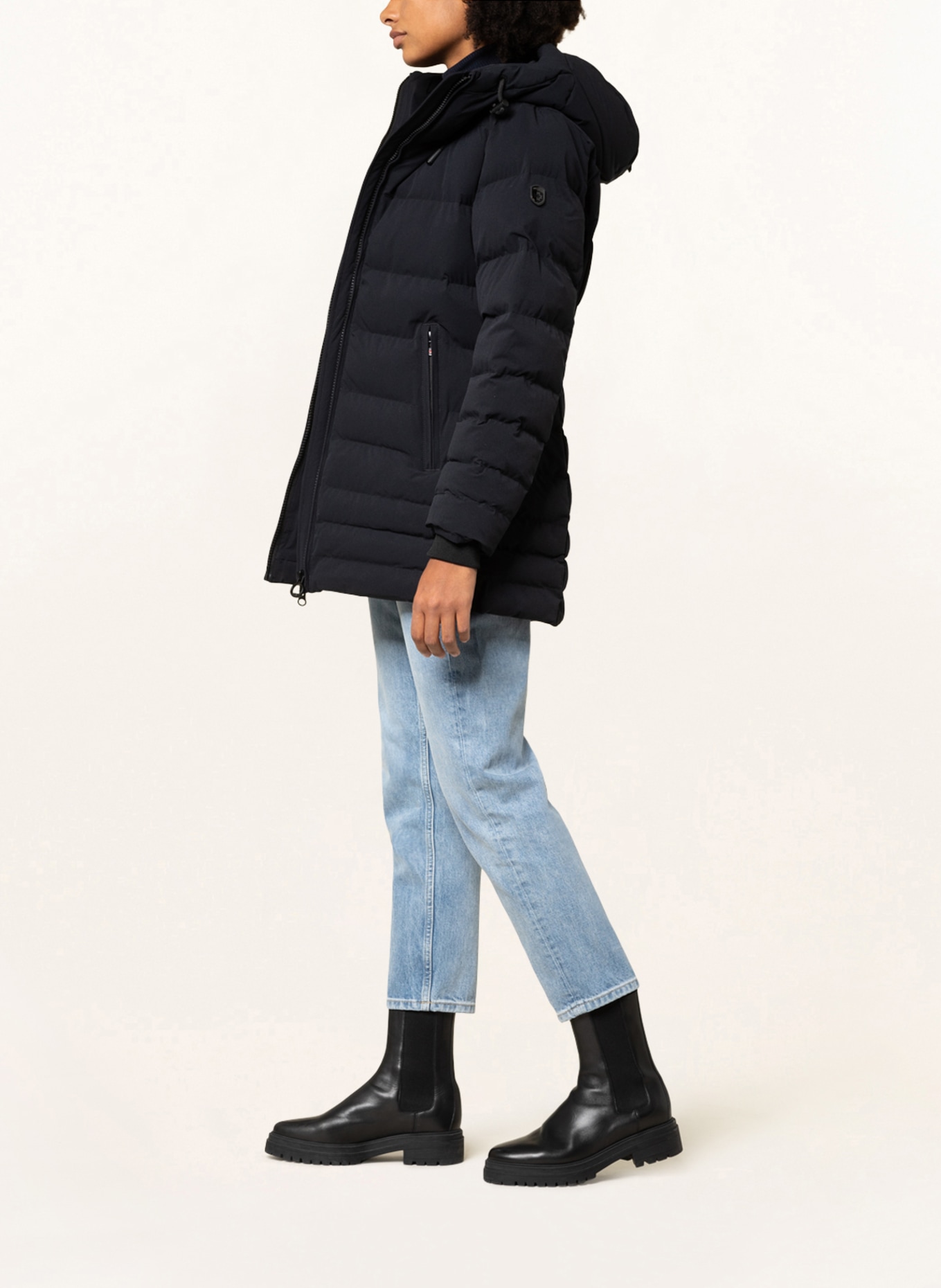 WELLENSTEYN Quilted jacket CORDOBA , Color: DARK BLUE (Image 4)