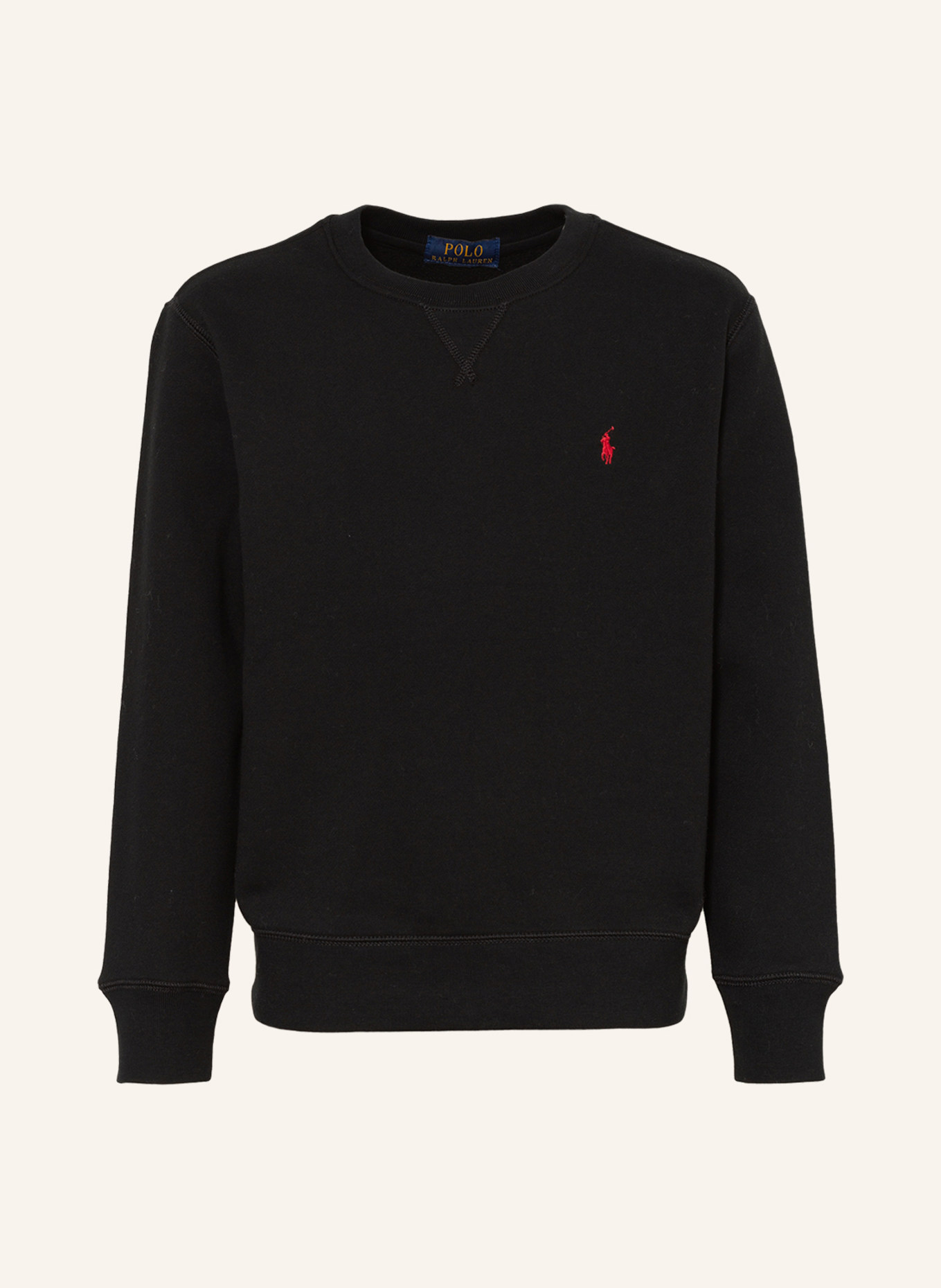 POLO RALPH LAUREN Sweatshirt: ZWART