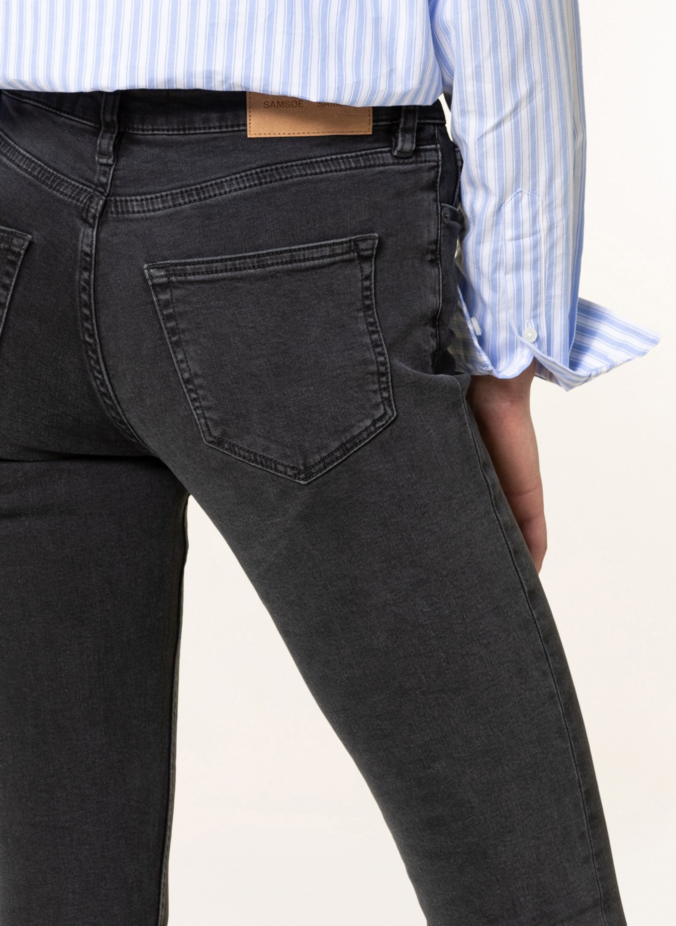 SAMSØE  SAMSØE Skinny jeans ALICE, Color: 00081 BLACK BIRD (Image 5)