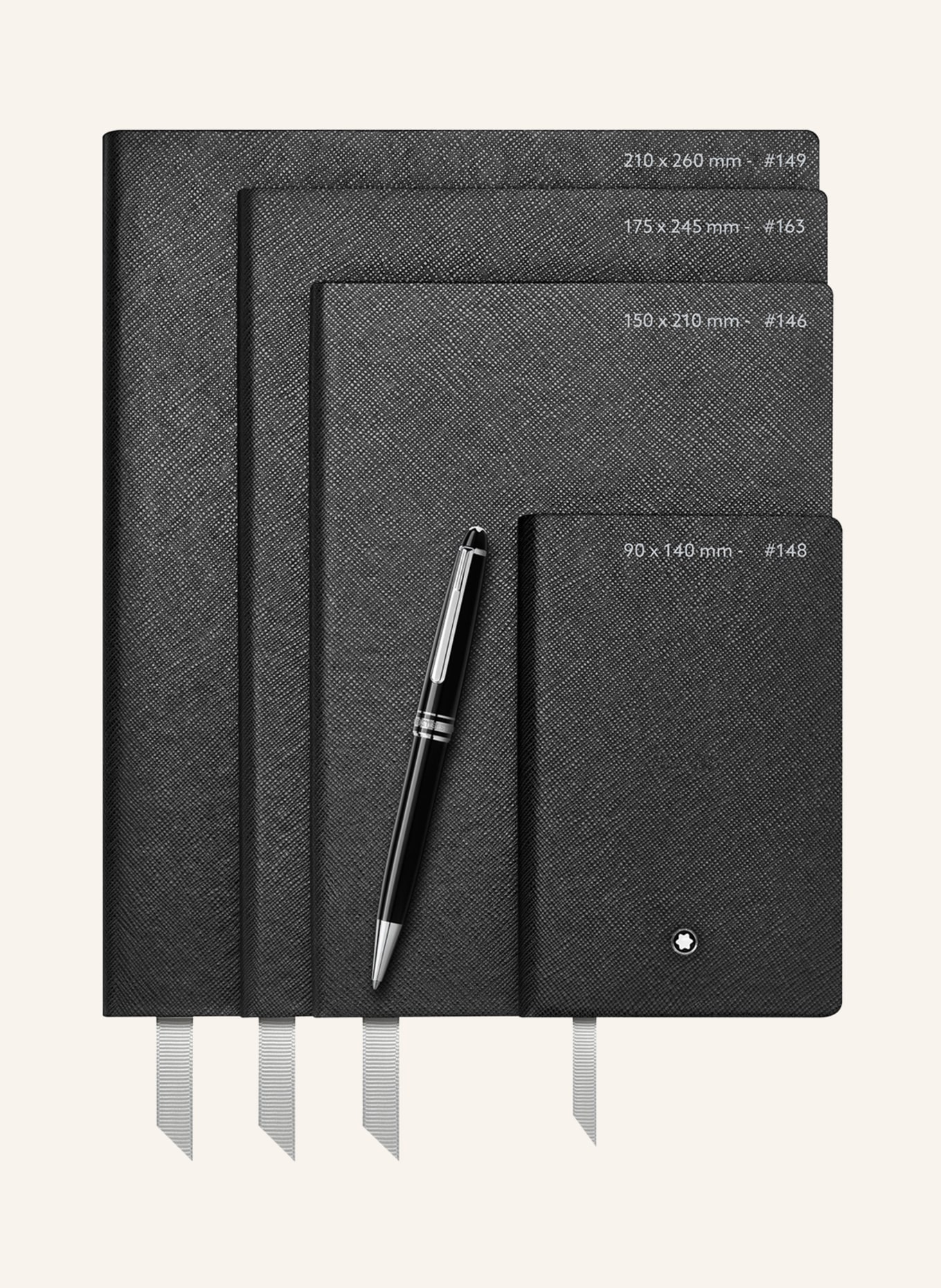 MONTBLANC Notebook #146, Color: BLACK (Image 3)