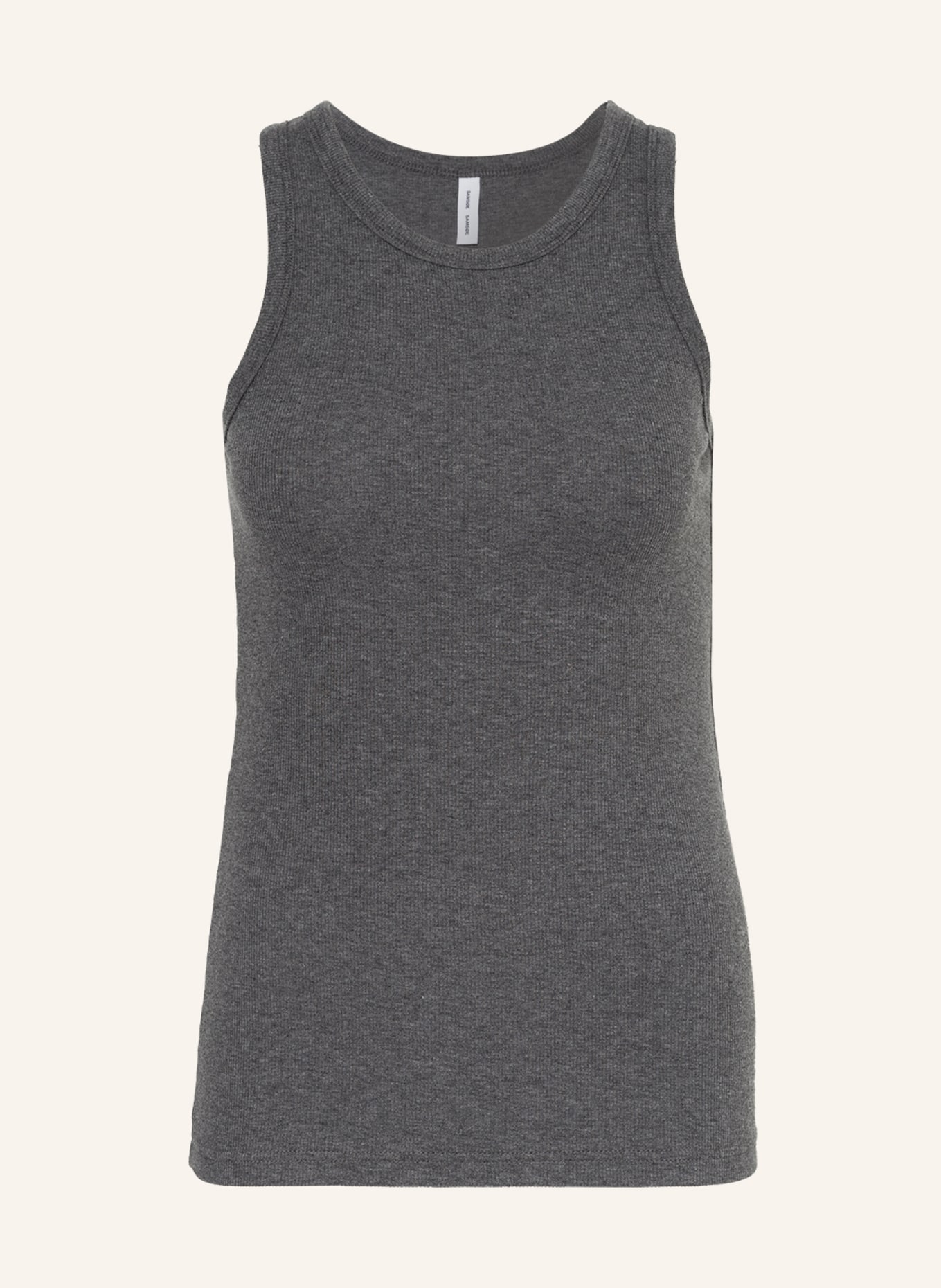 SAMSØE  SAMSØE Tank top ALEXO, Color: GRAY (Image 1)