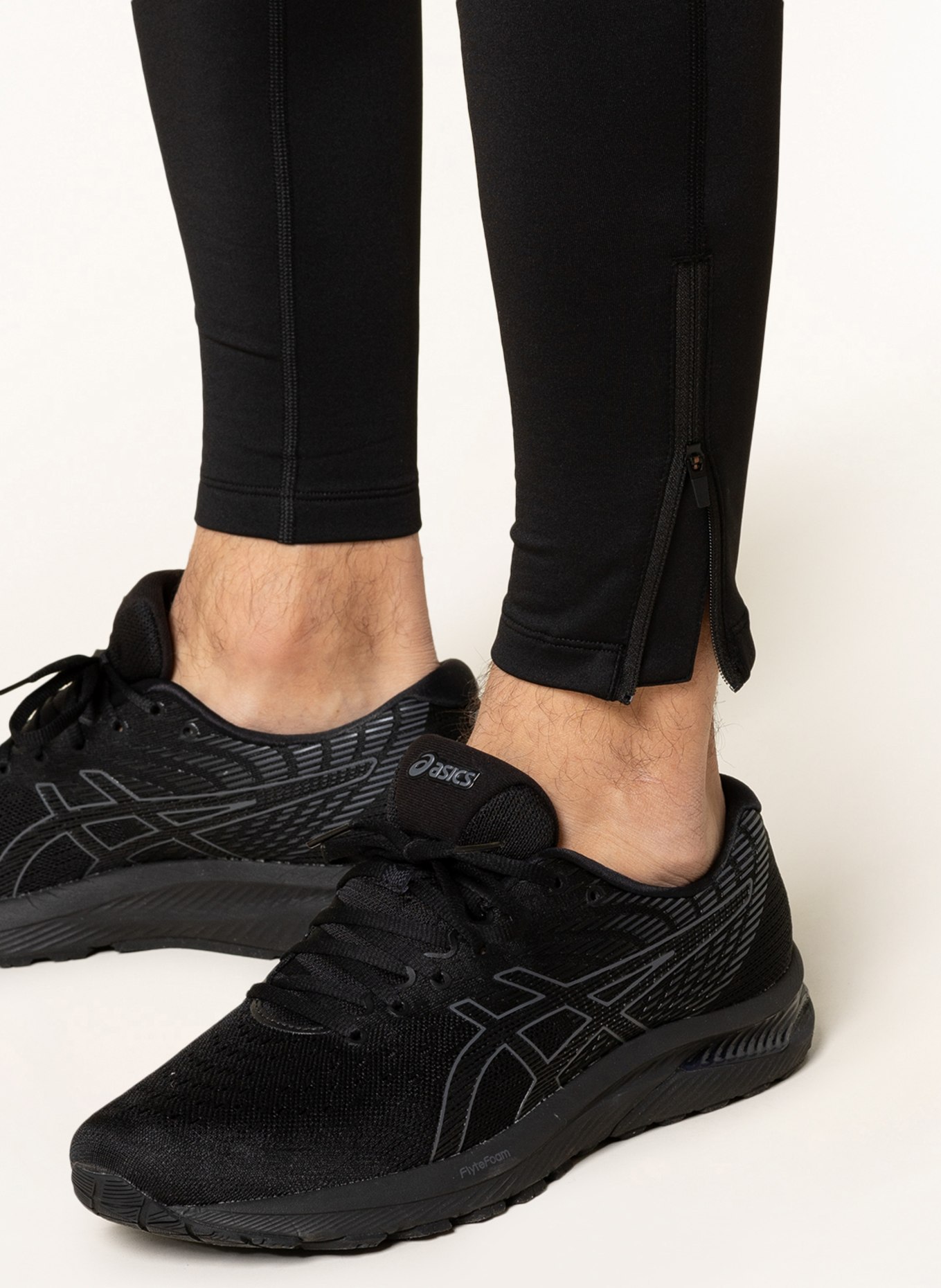 ASICS TIGHT WINTER in CORE black trousers Running