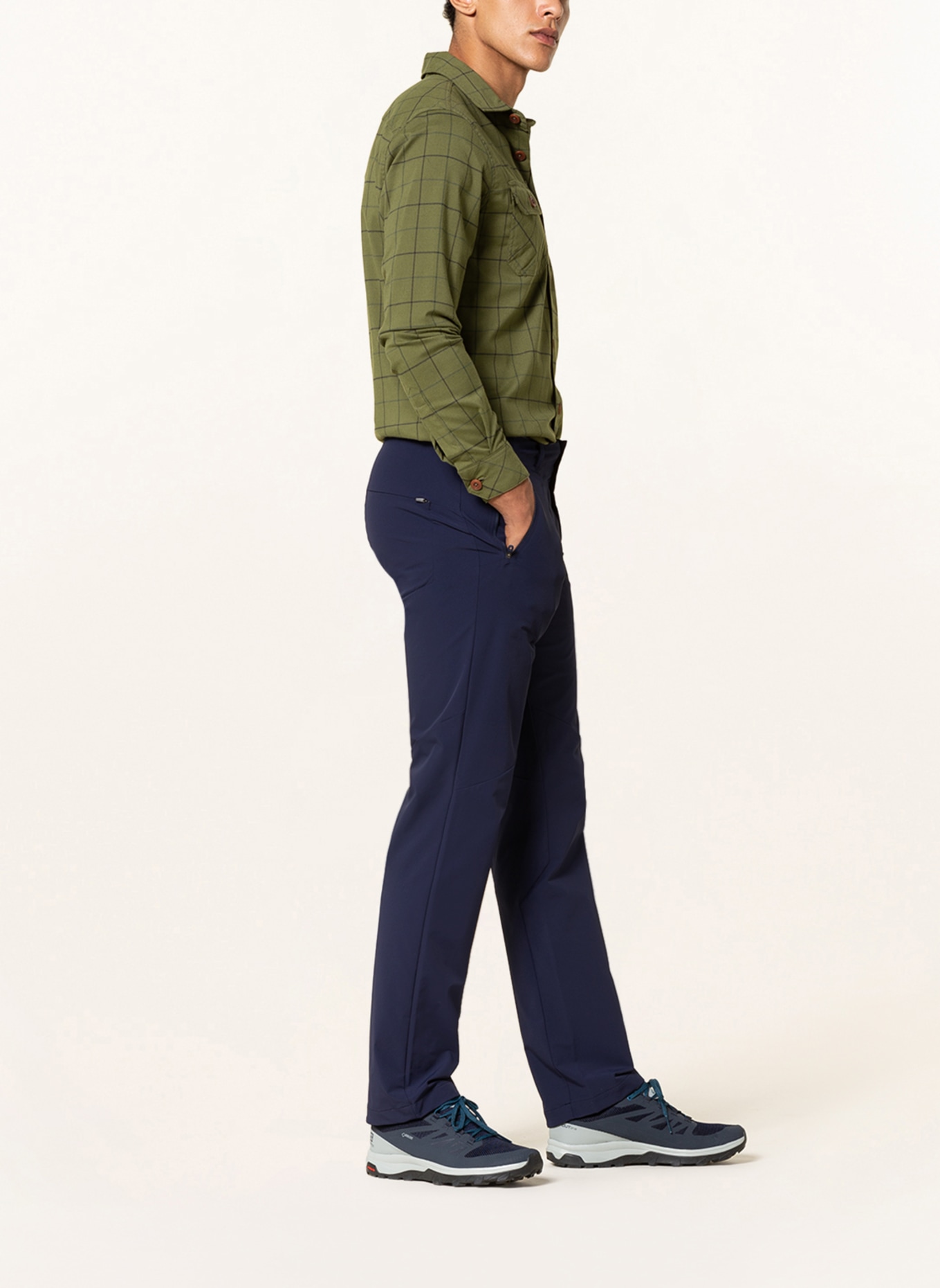 MAMMUT Outdoor trousers RUNBOLD, Color: DARK BLUE (Image 4)