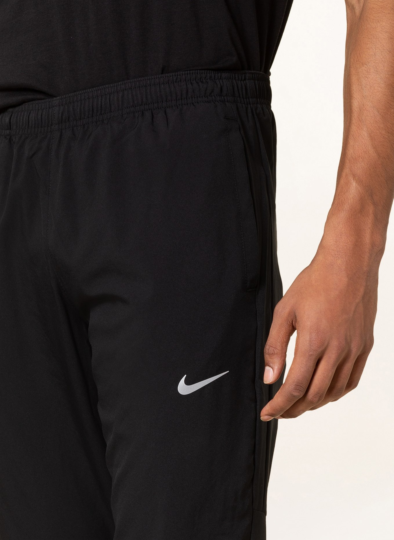 Nike Men Grey Melange Solid Straight Fit Trousers - Price History