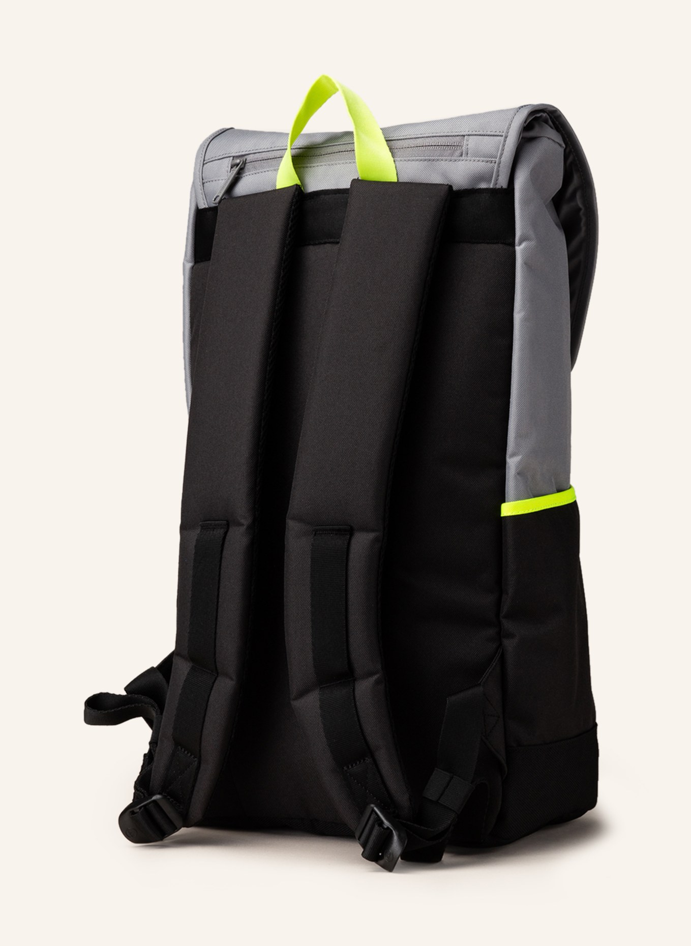 Herschel Backpack RETREAT PRO 19.5 l, Color: GRAY/ BLACK/ NEON YELLOW (Image 2)
