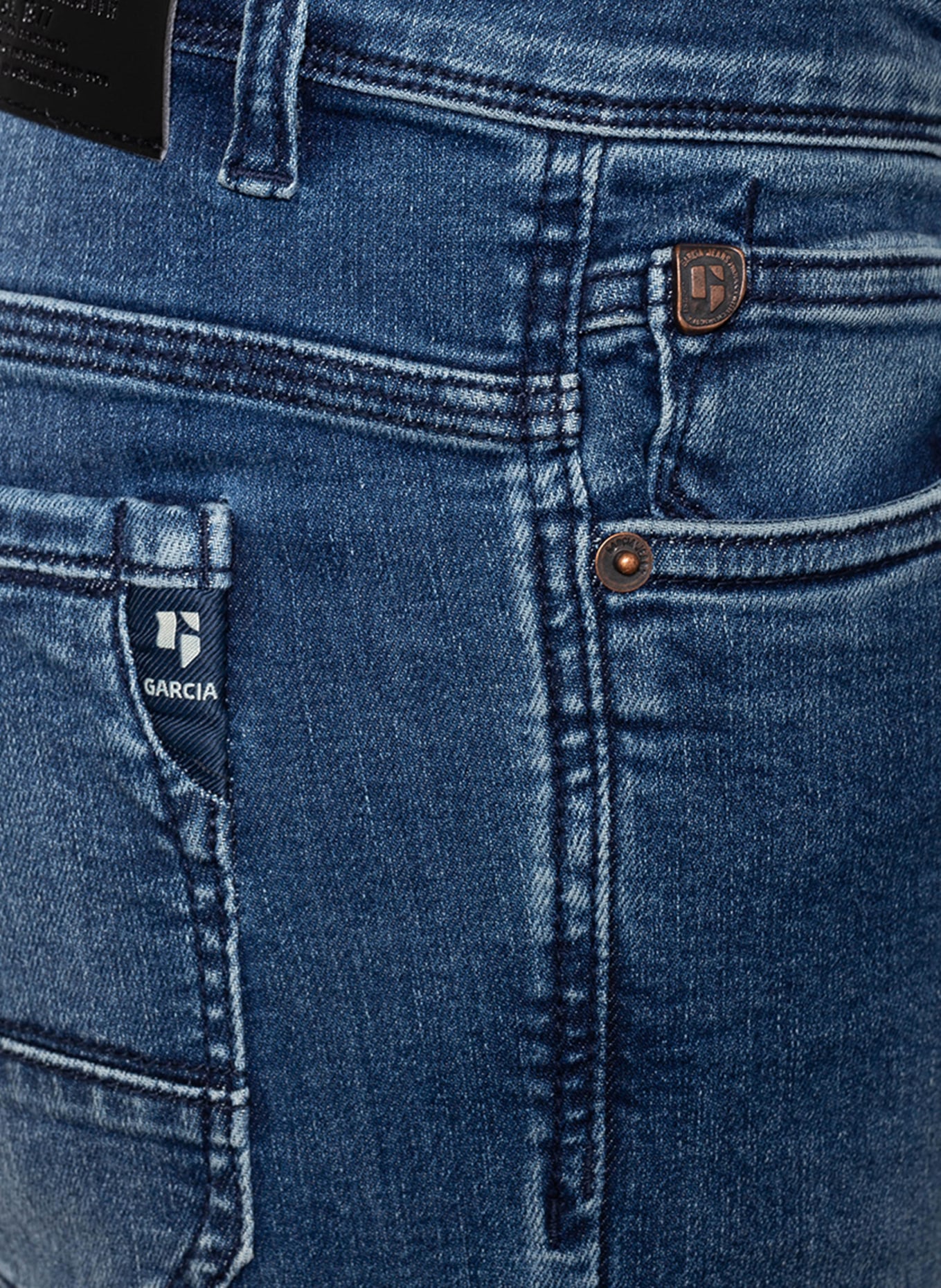 GARCIA Jeans Regular Fit, Farbe: DUNKELBLAU (Bild 3)