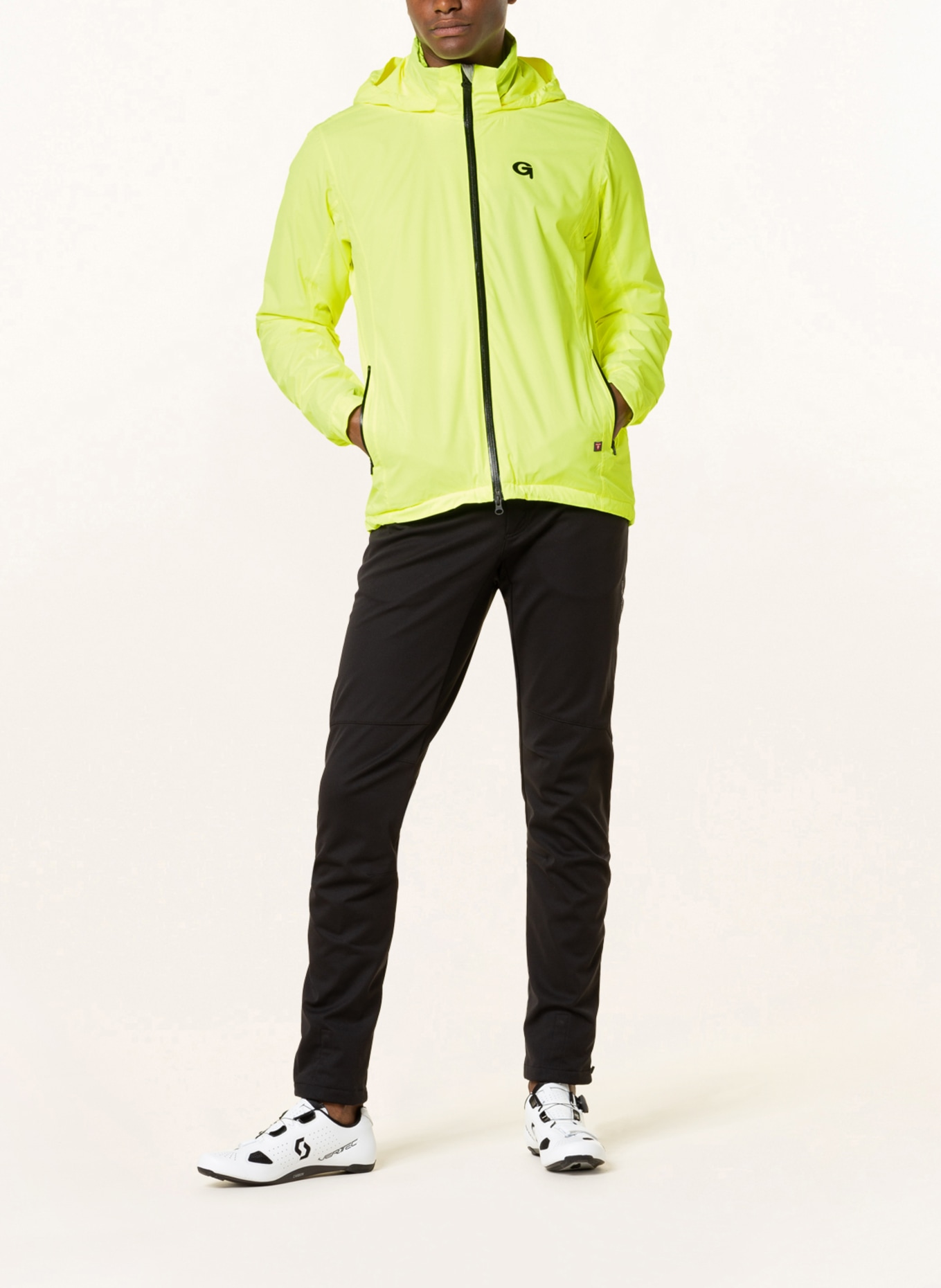 Radjacke neongelb GONSO THERM in SAVE