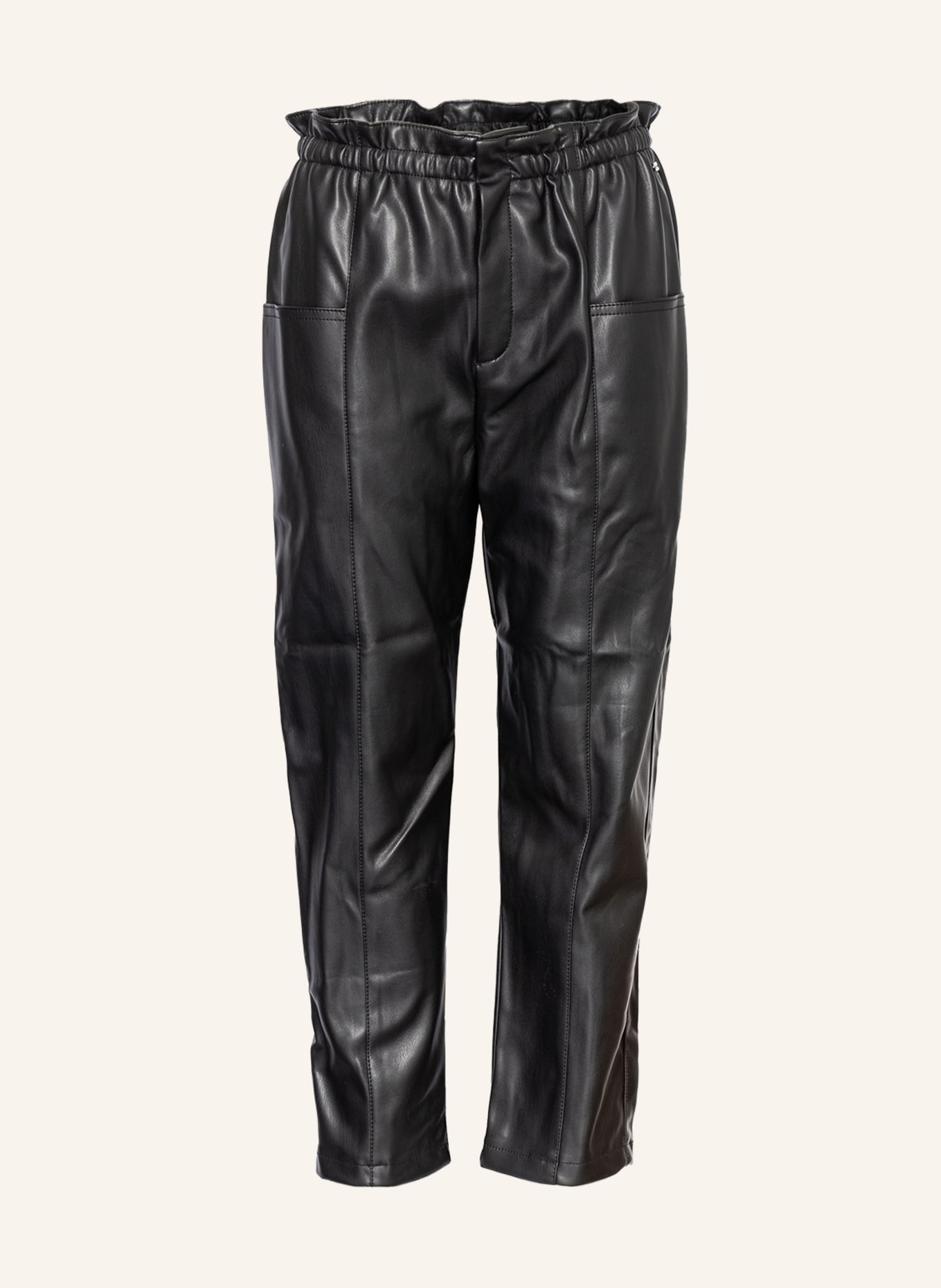 Pepe Jeans Spodnie z imitacji skóry, Kolor: CZARNY (Obrazek 1)