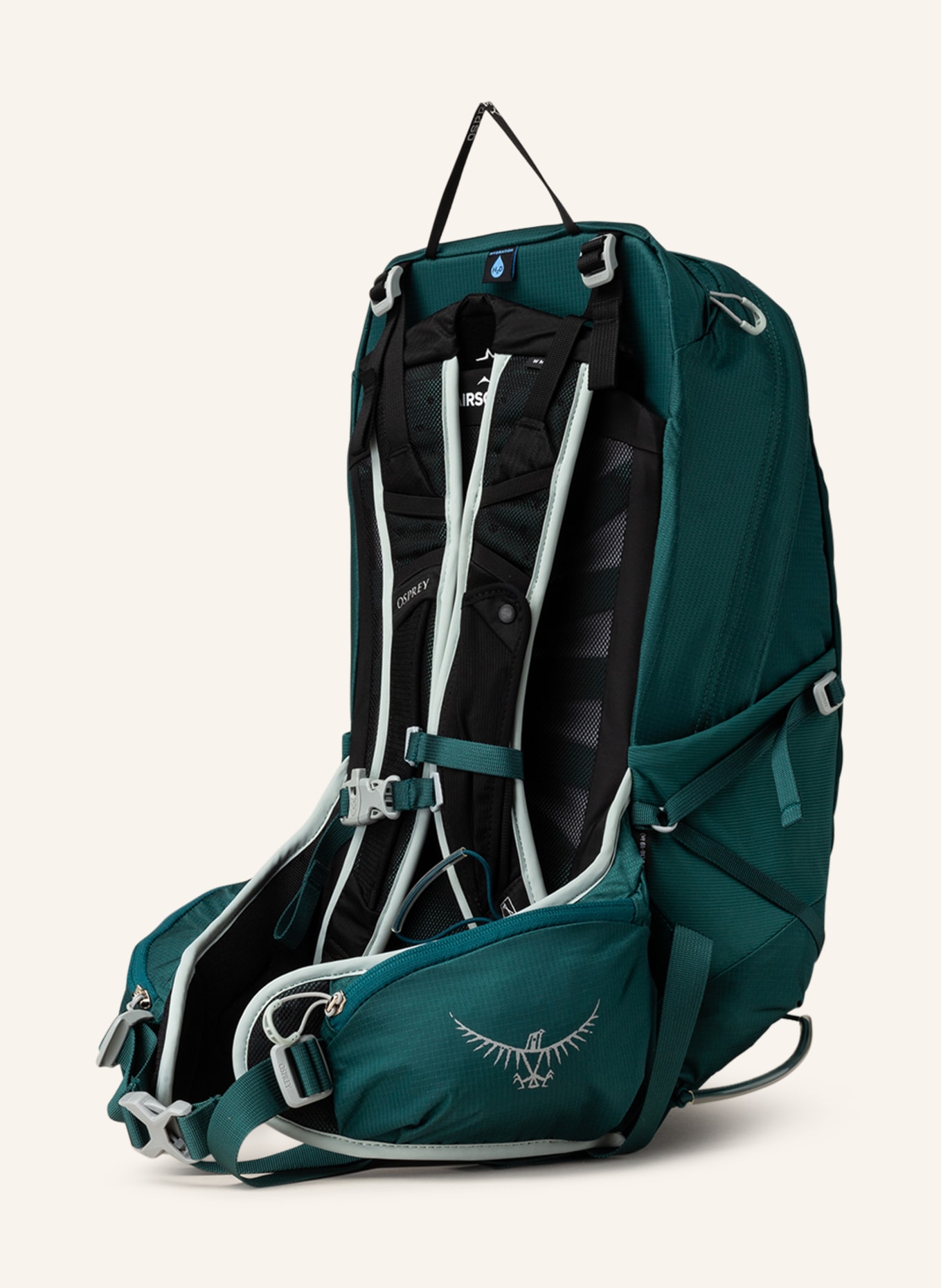 OSPREY Backpack TEMPEST 22 l, Color: DARK GREEN (Image 2)