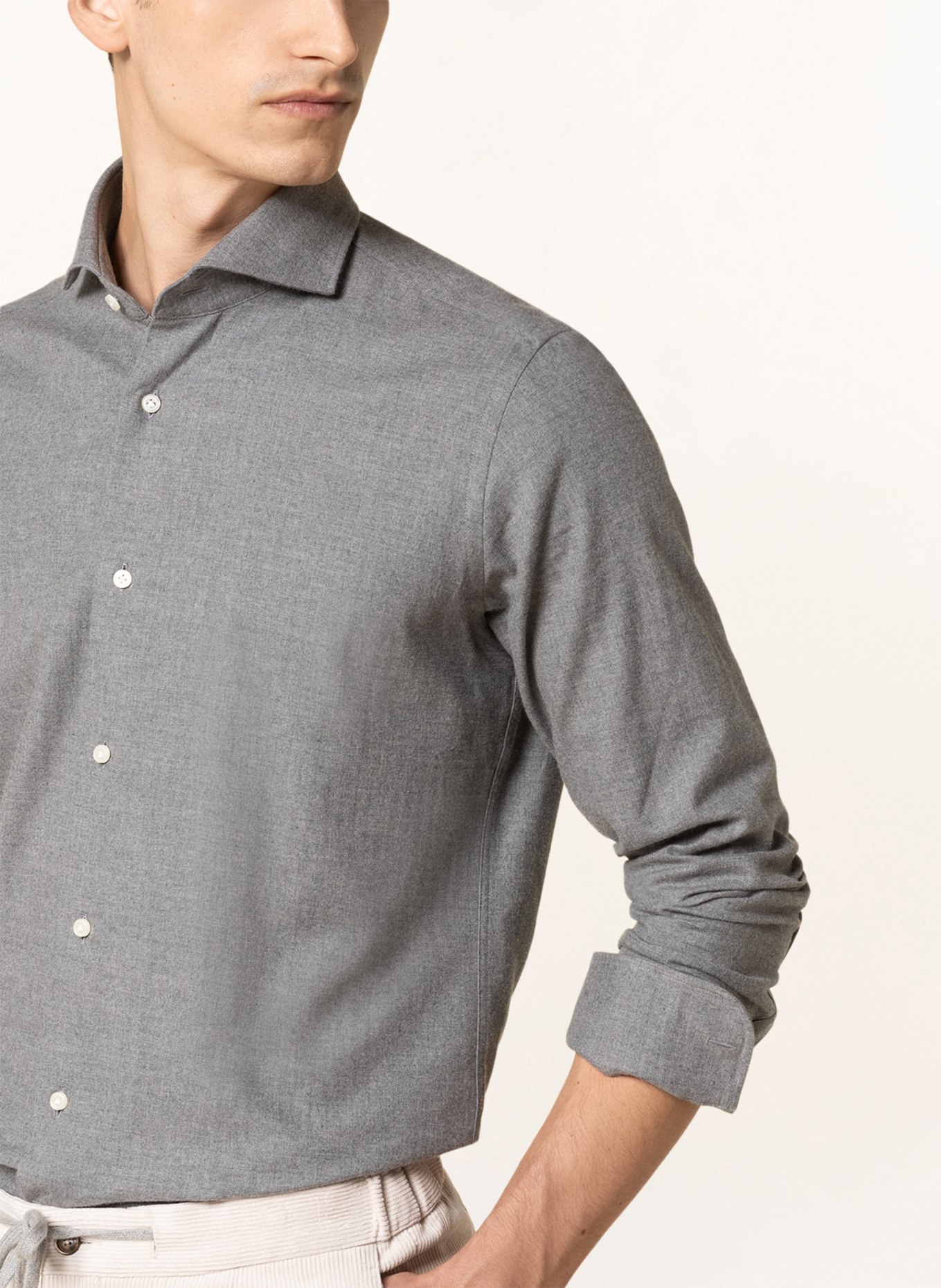 PAUL Shirt slim fit, Color: GRAY (Image 4)