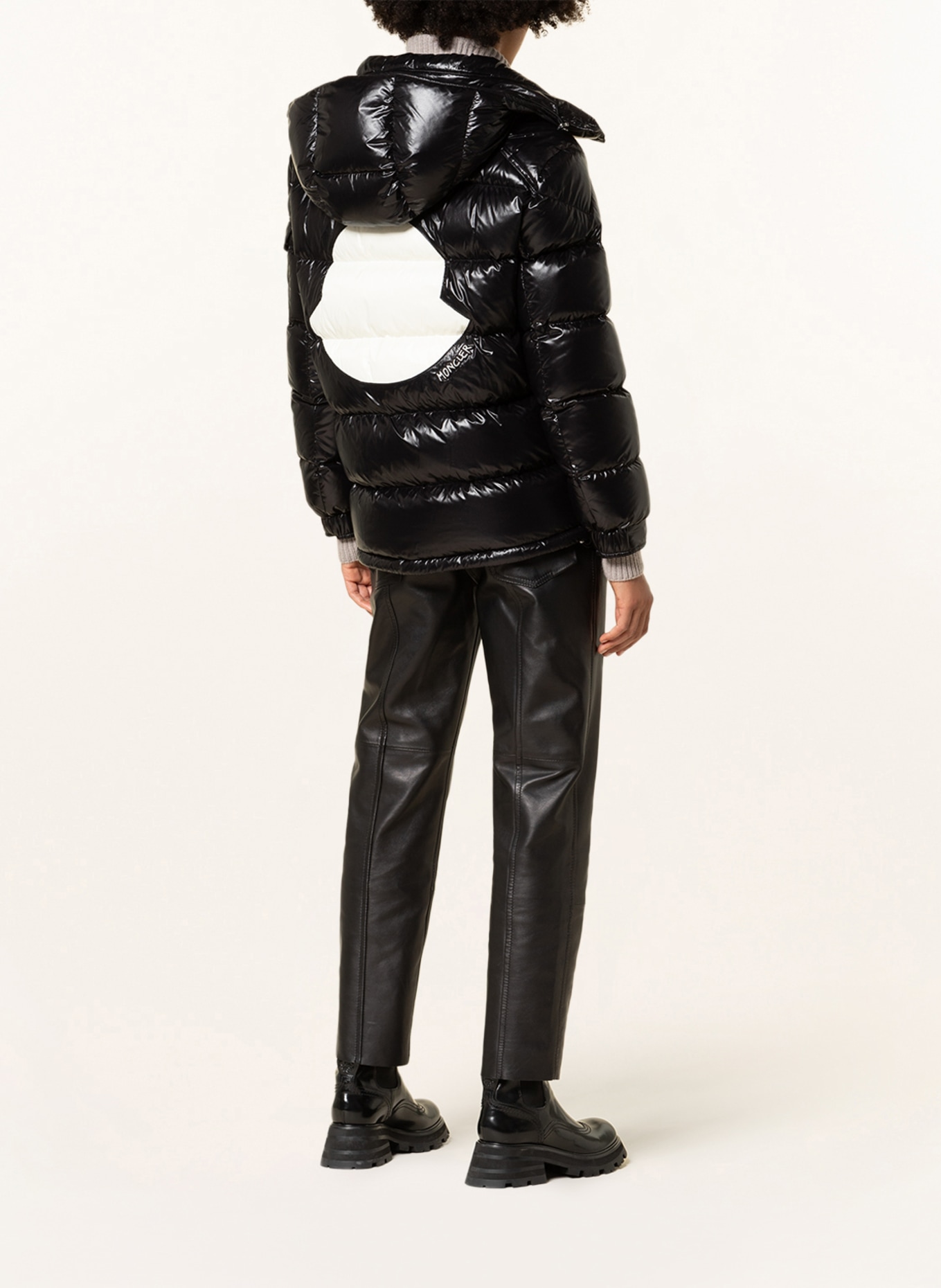 MONCLER Down jacket FUSTET, Color: BLACK (Image 3)