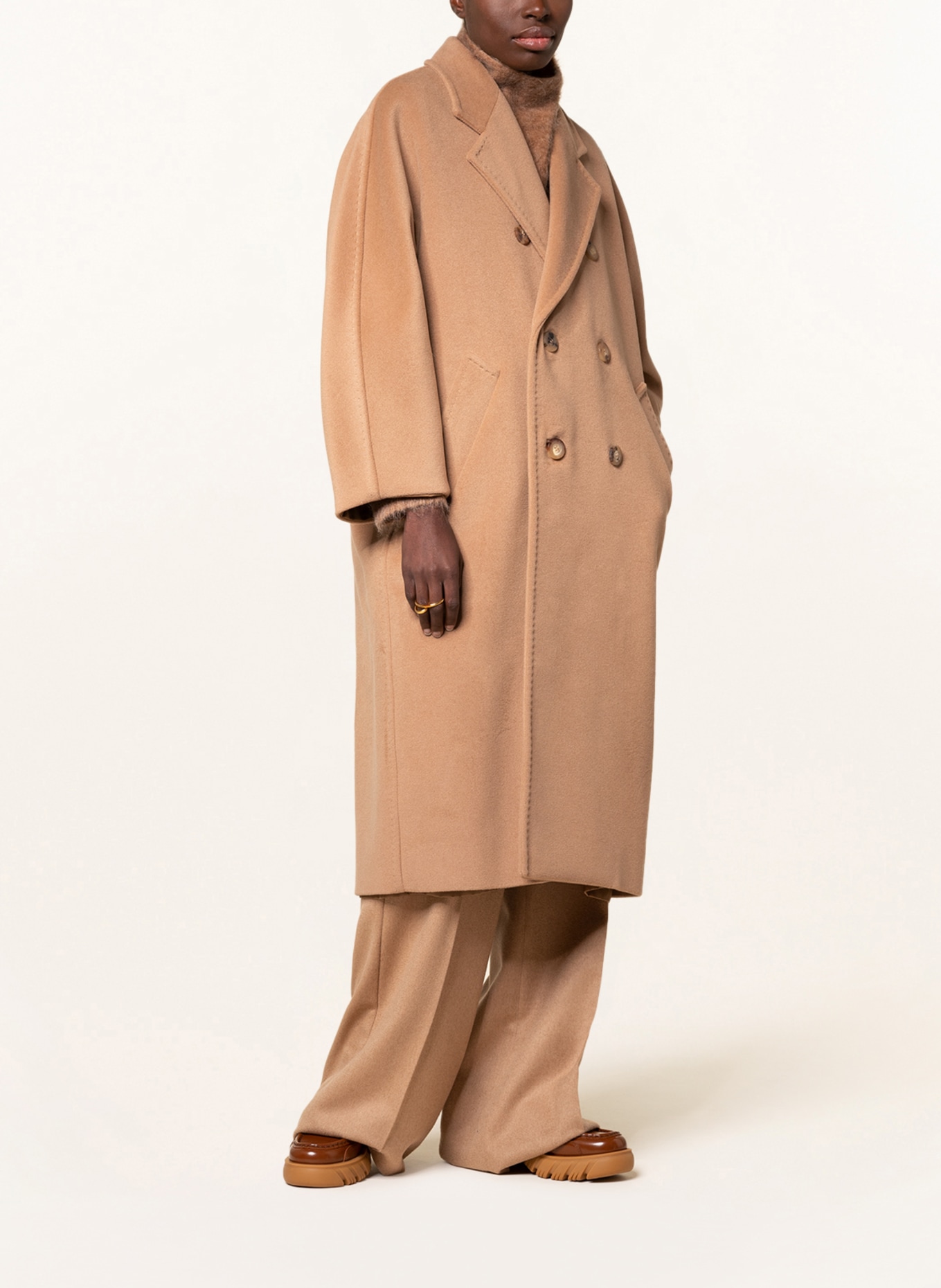 Max Mara Reversible wool coat 101801, Color: CAMEL (Image 3)