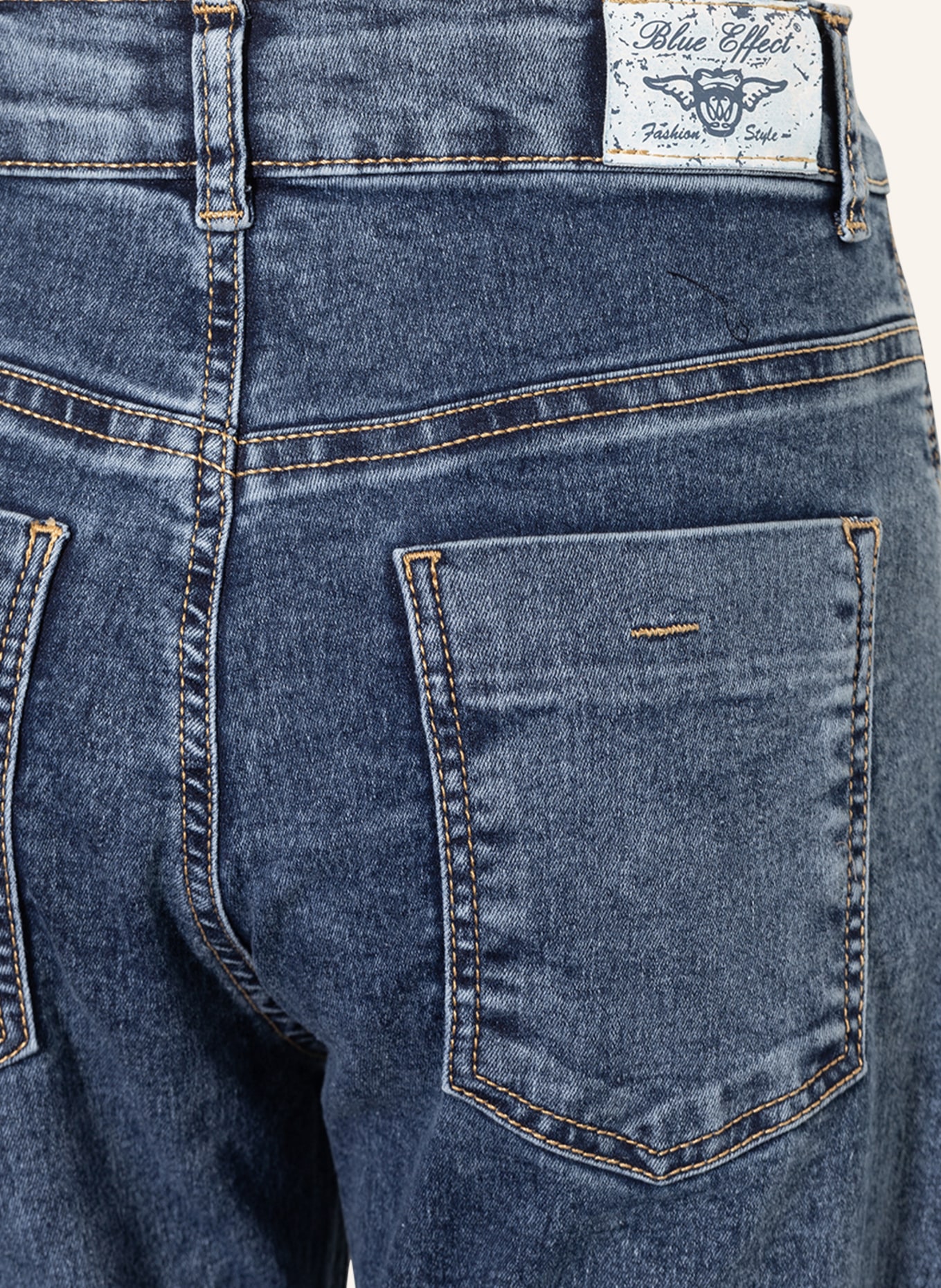 BLUE EFFECT Jeans Slim Fit , Farbe: 9471 Dark Blue Pfeffer/Salz (Bild 4)