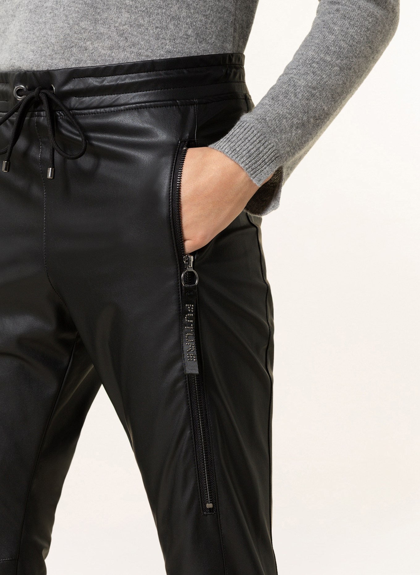 MAC Pants in leather look, Color: BLACK (Image 5)