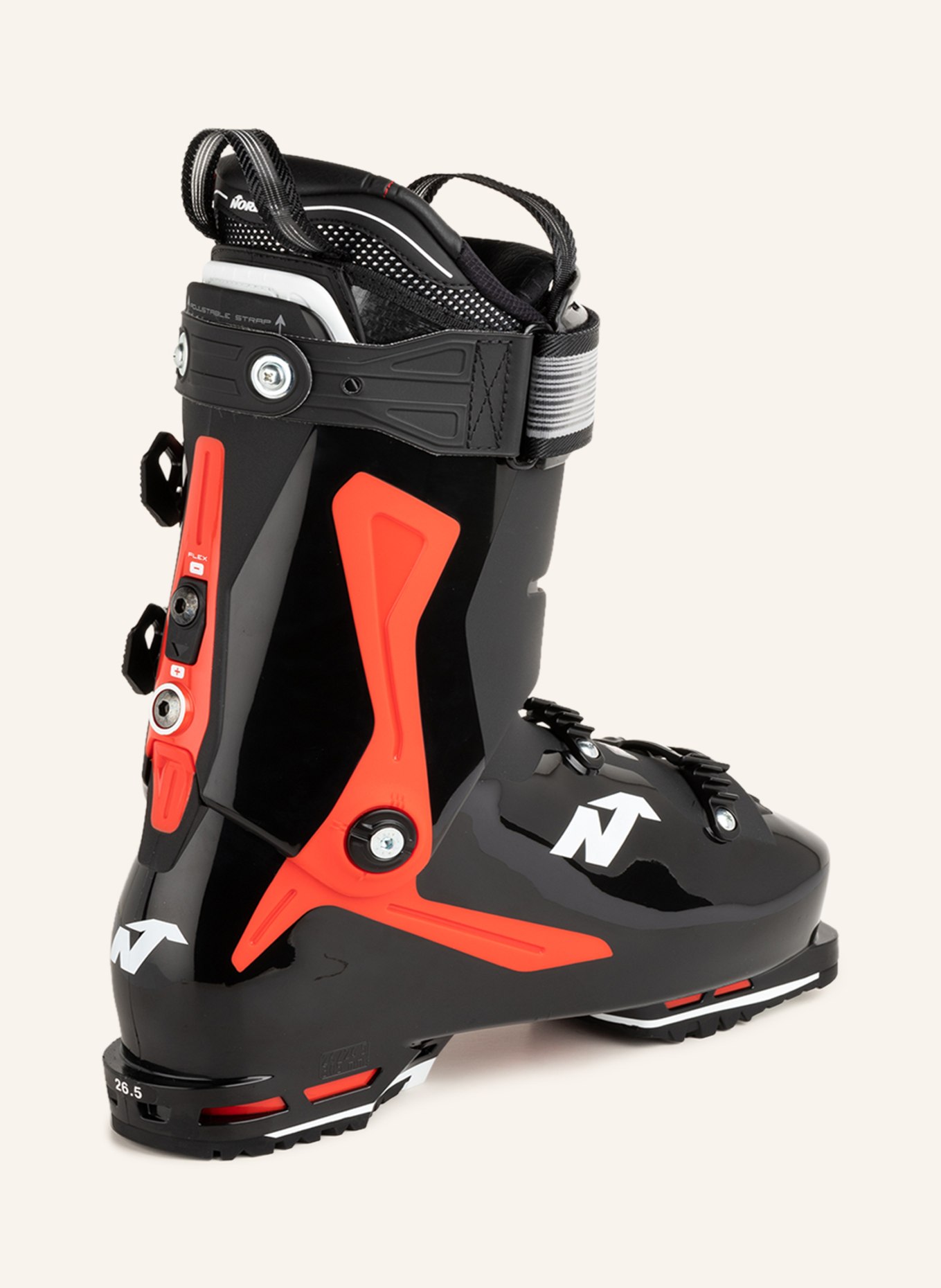 NORDICA Ski boots SPEED MACHINE 3 130 GW, Color: BLACK/ RED/ DARK GRAY (Image 2)