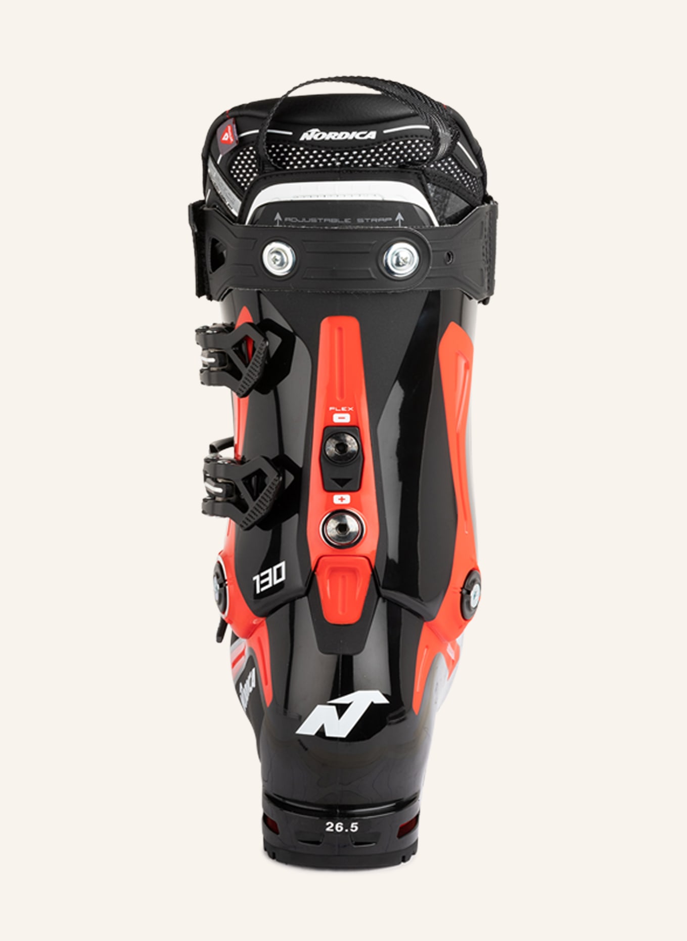 NORDICA Ski boots SPEED MACHINE 3 130 GW, Color: BLACK/ RED/ DARK GRAY (Image 3)