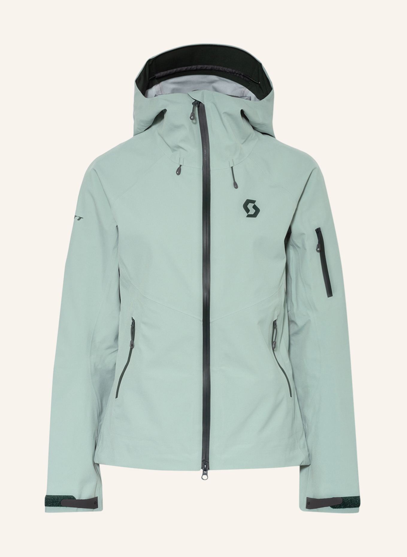 SCOTT Ski jacket EXPLORAIR, Color: LIGHT GREEN (Image 1)