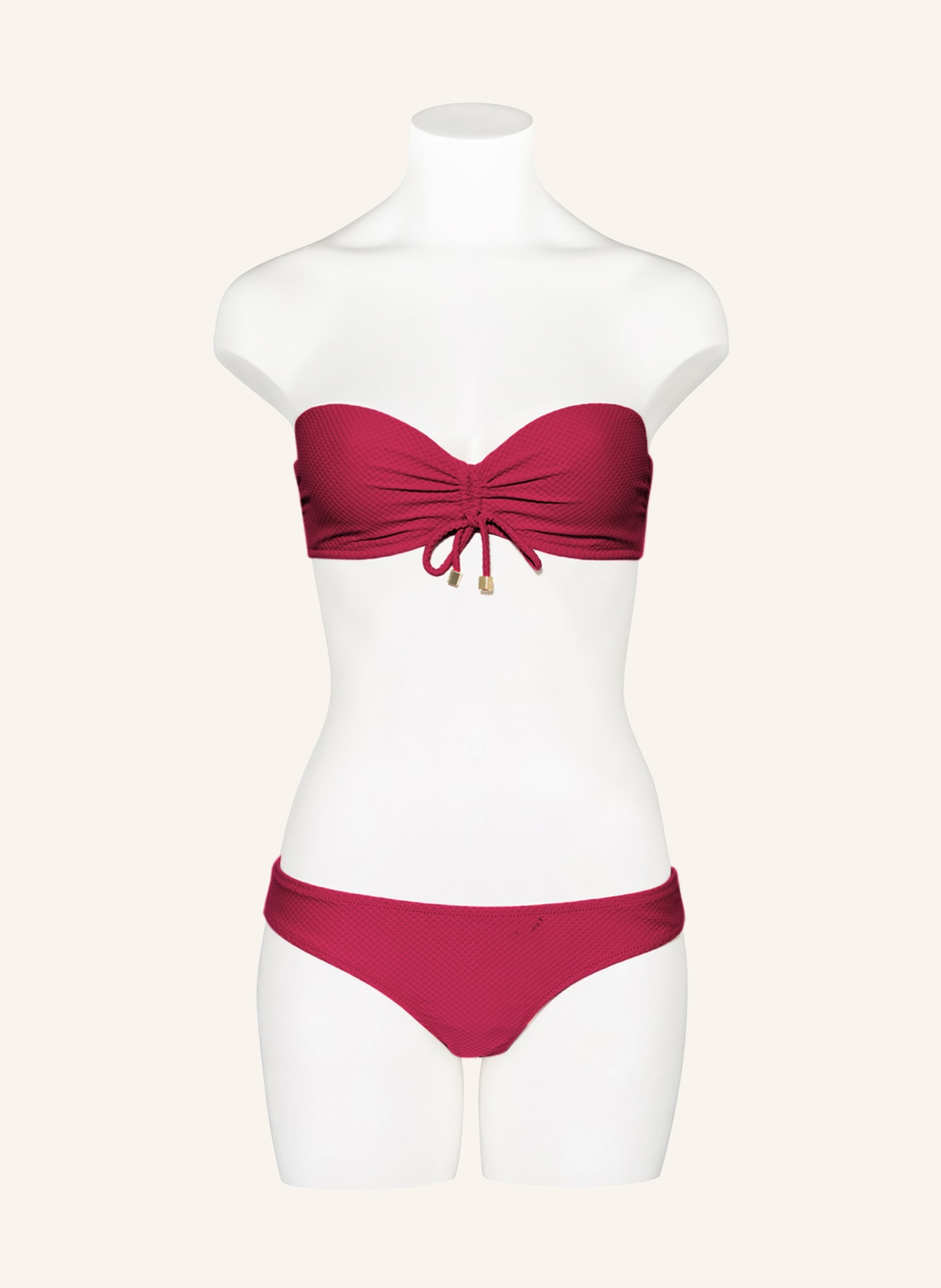 heidi klein Bandeau bikini top TOP MELIDES , Color: PINK (Image 4)