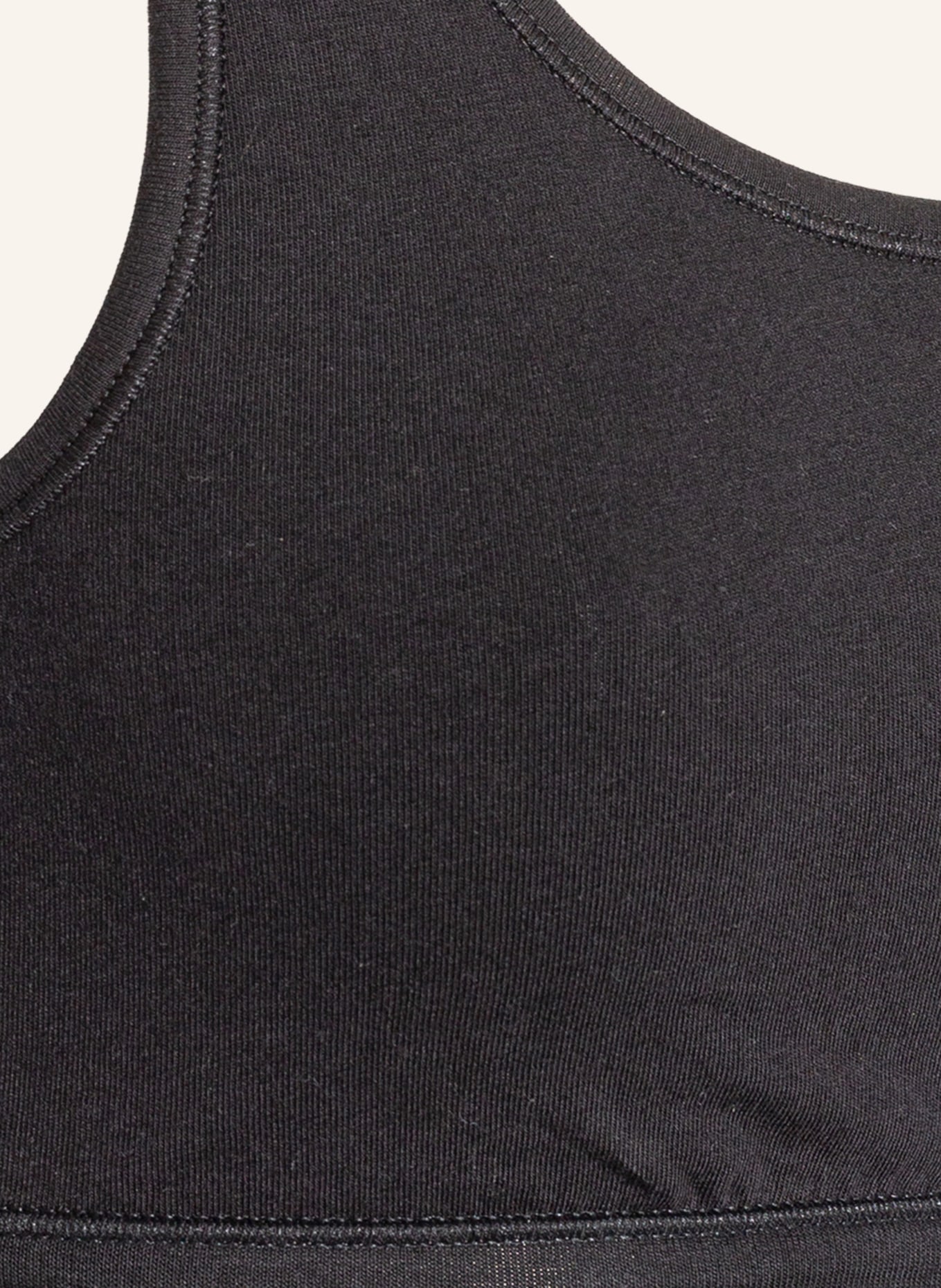 SCHIESSER Lot de 2 bustiers 95/5: NOIR