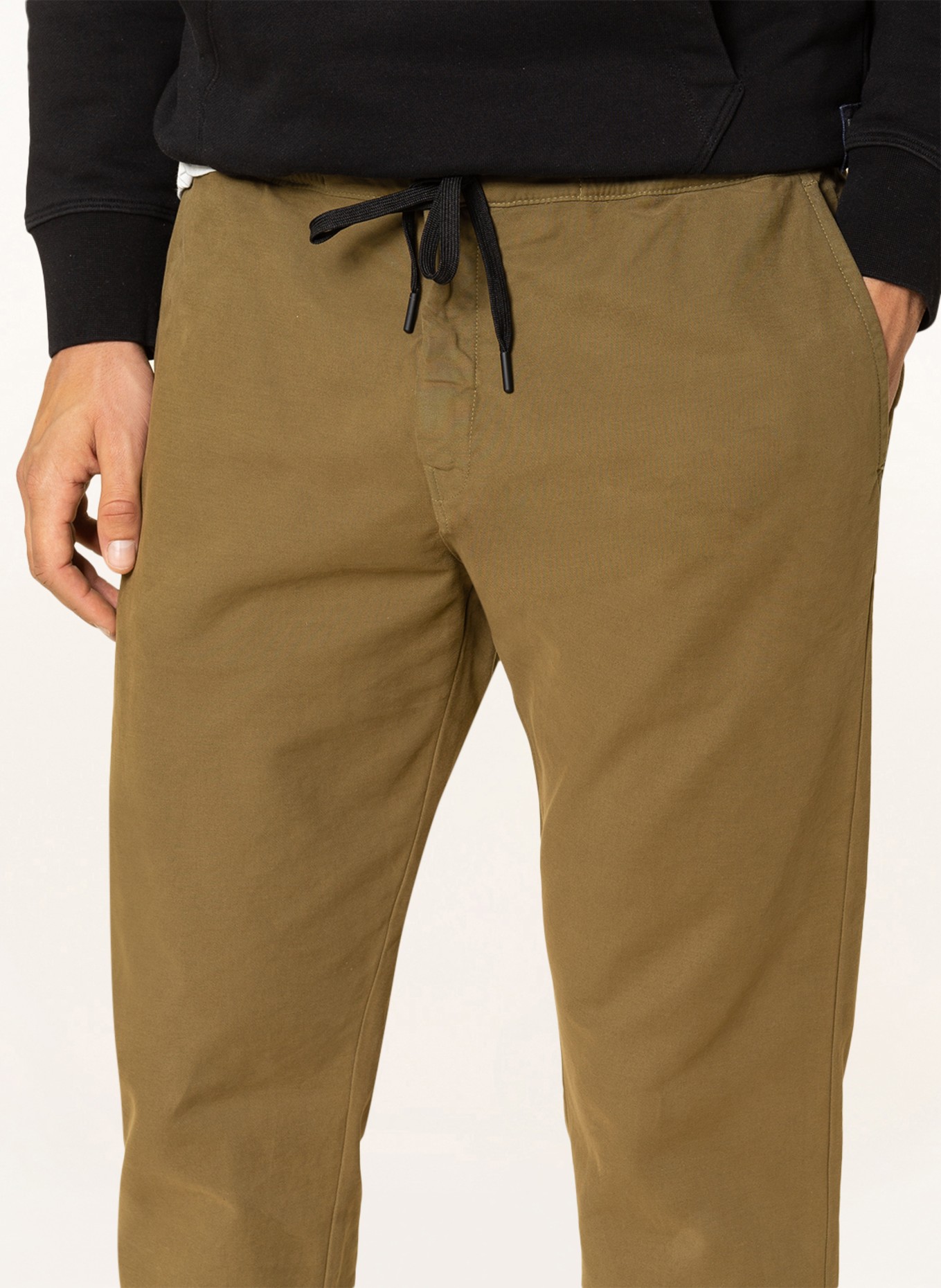 REPLAY Spodnie w stylu dresowym slim fit , Kolor: OLIWKOWY (Obrazek 5)