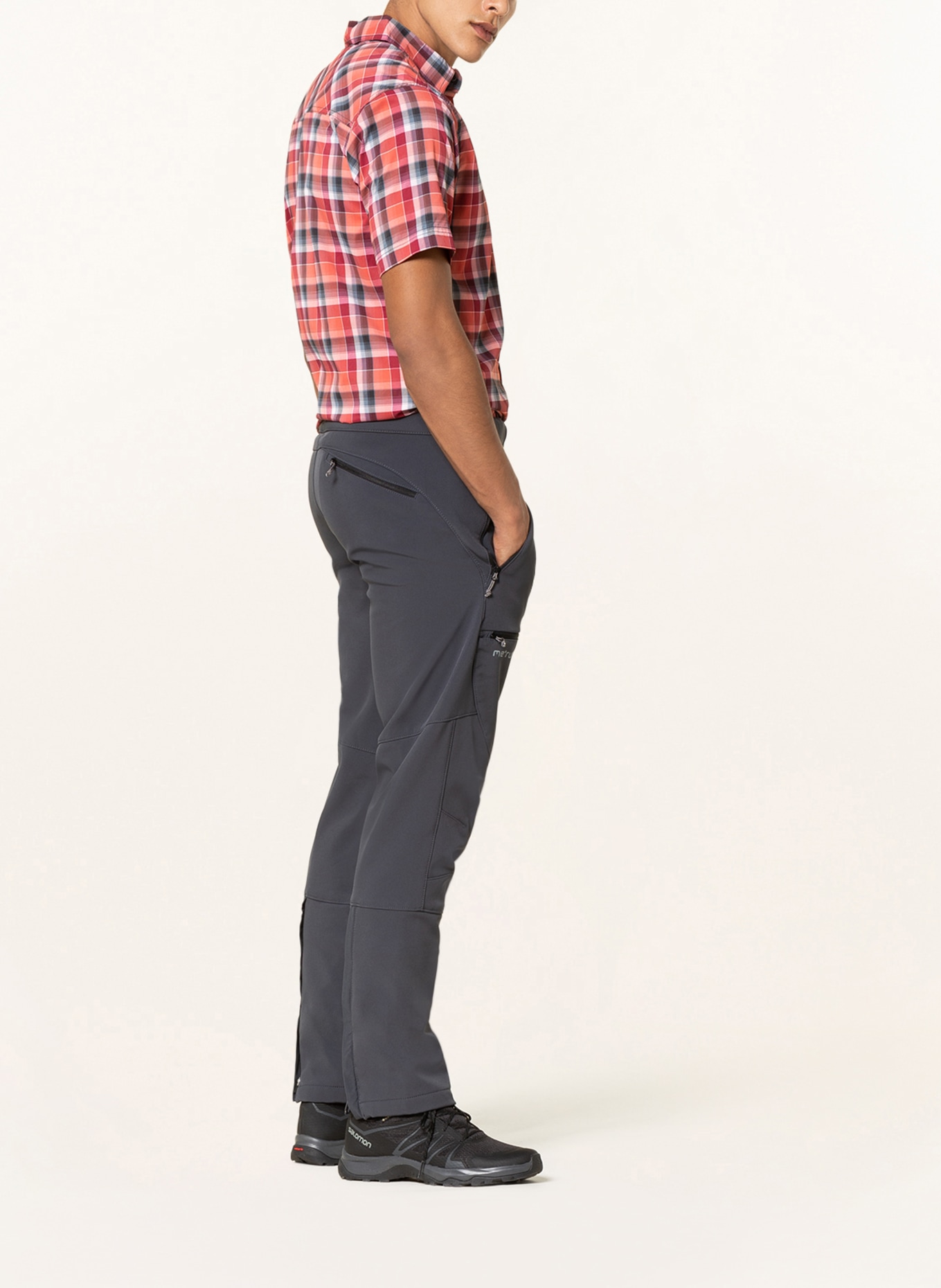 me°ru' Outdoor trousers WESTPORT, Color: GRAY (Image 4)