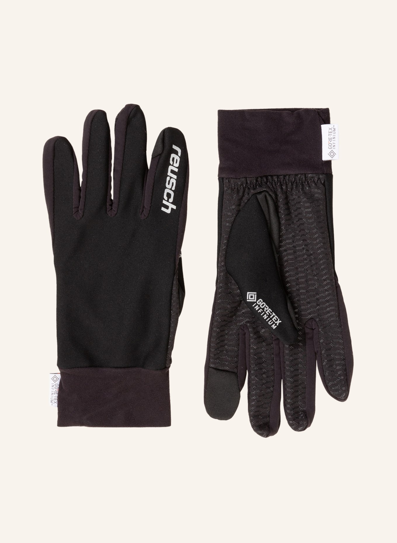 reusch Ski glove KARAYEL GTX INFINIUM with touchscreen function, Color: BLACK (Image 1)