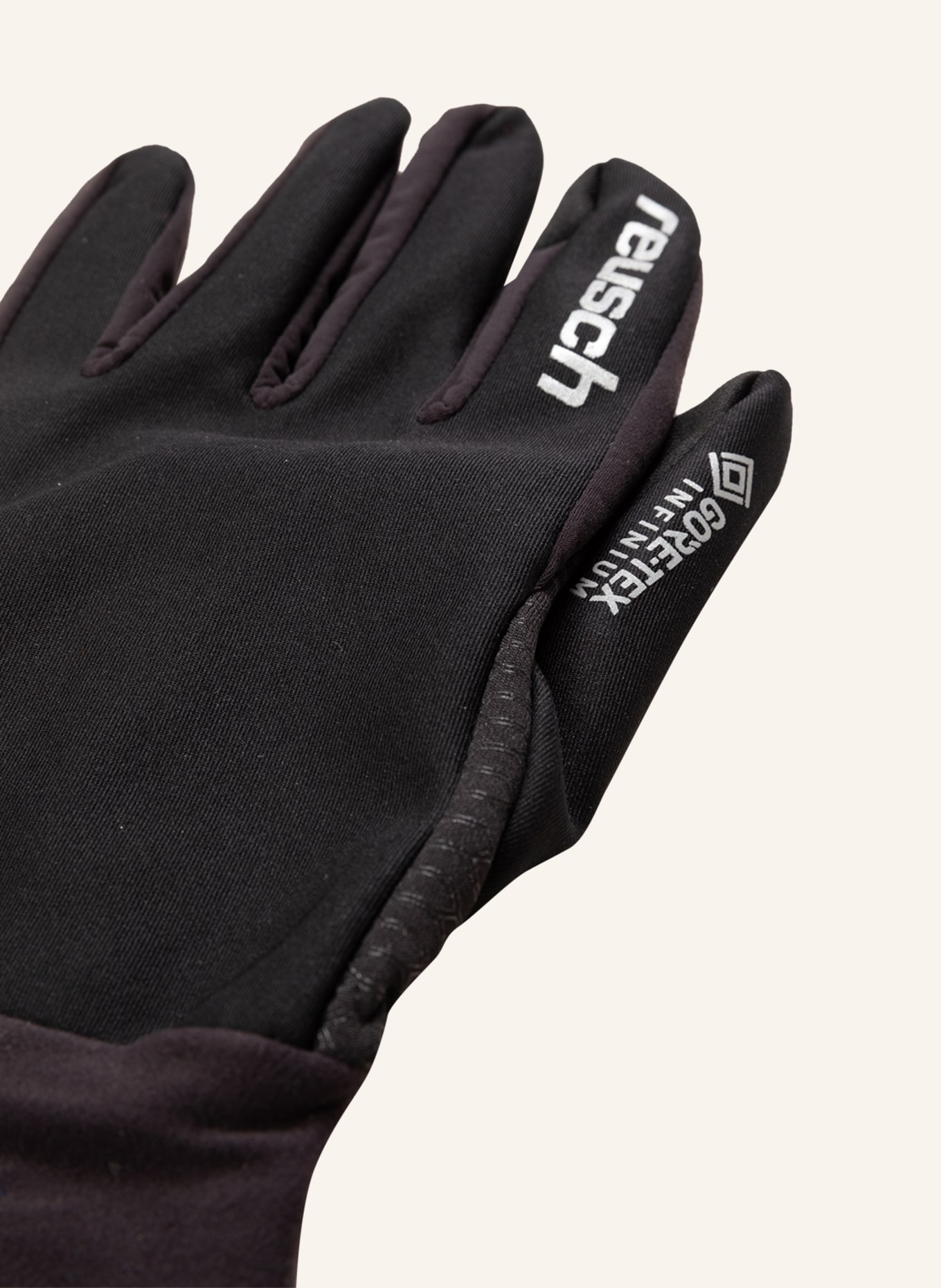 reusch Lyžařské rukavice KARAYEL GTX INFINIUM s funkcí Touchscreen, Barva: ČERNÁ (Obrázek 2)